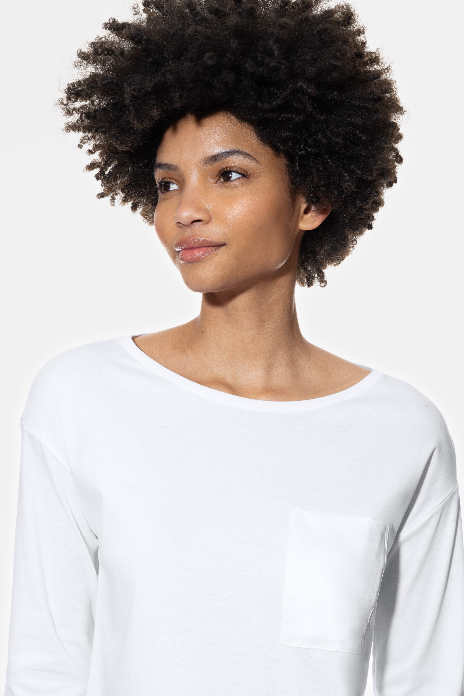 Mey Pyjamaoberteil Mey Damen Shirt Serie Sleepsation uni (1-tlg)