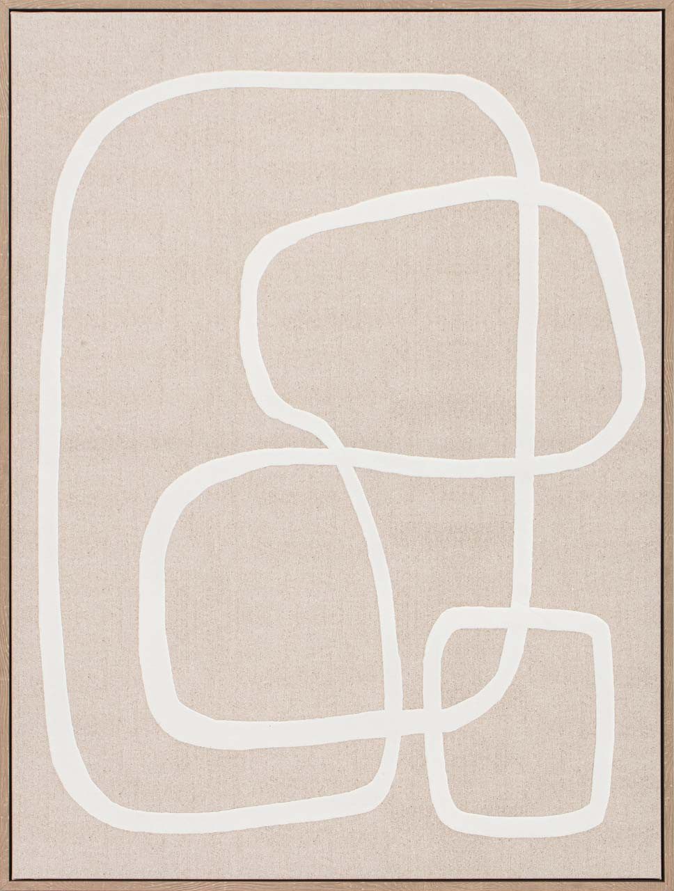 ArtUniverse Gemälde Pure Lines 62 x 82 cm, Abstrakt