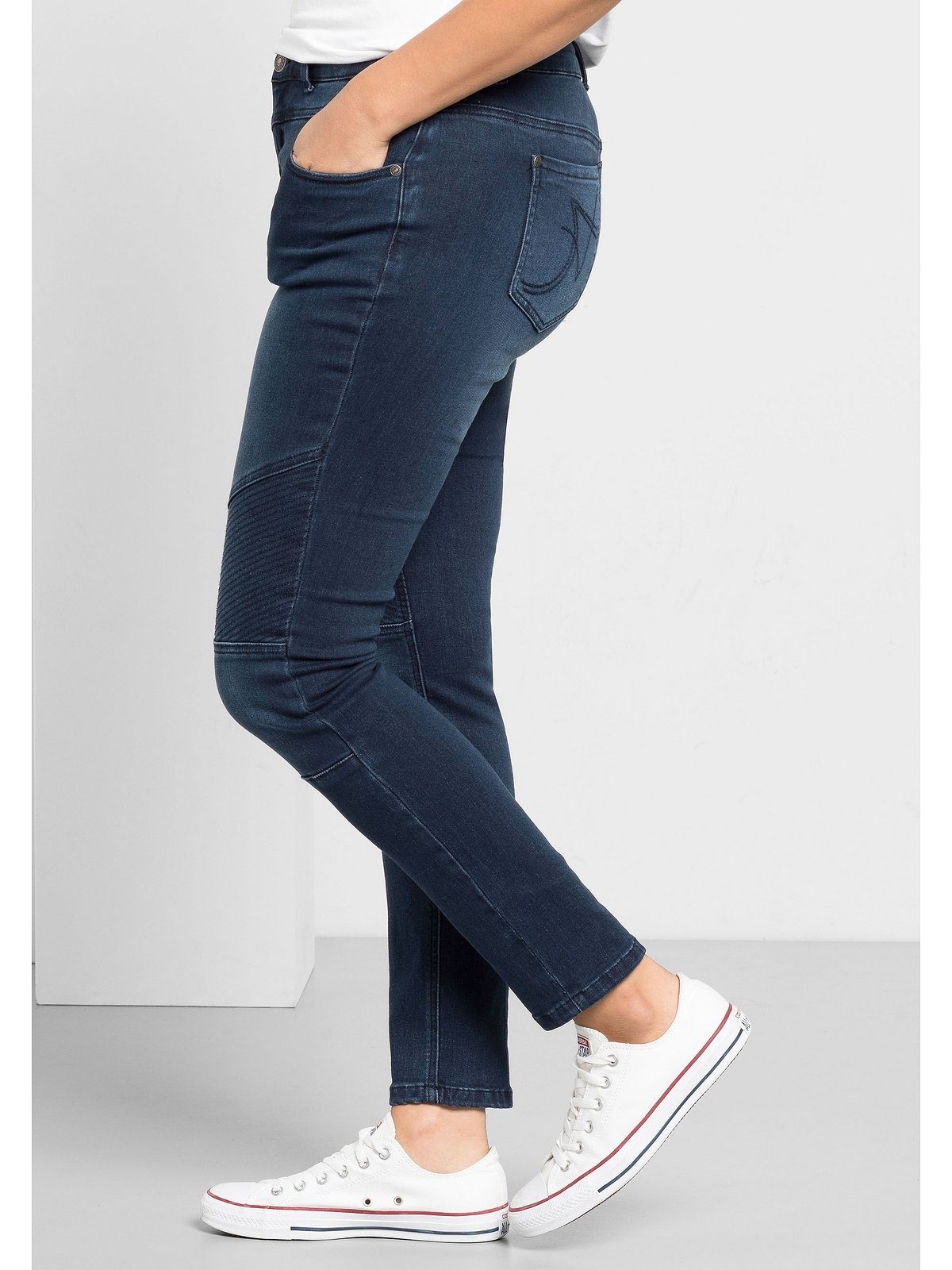 Sheego Stretch-Jeans Große Größen Power-Stretch-Qualität