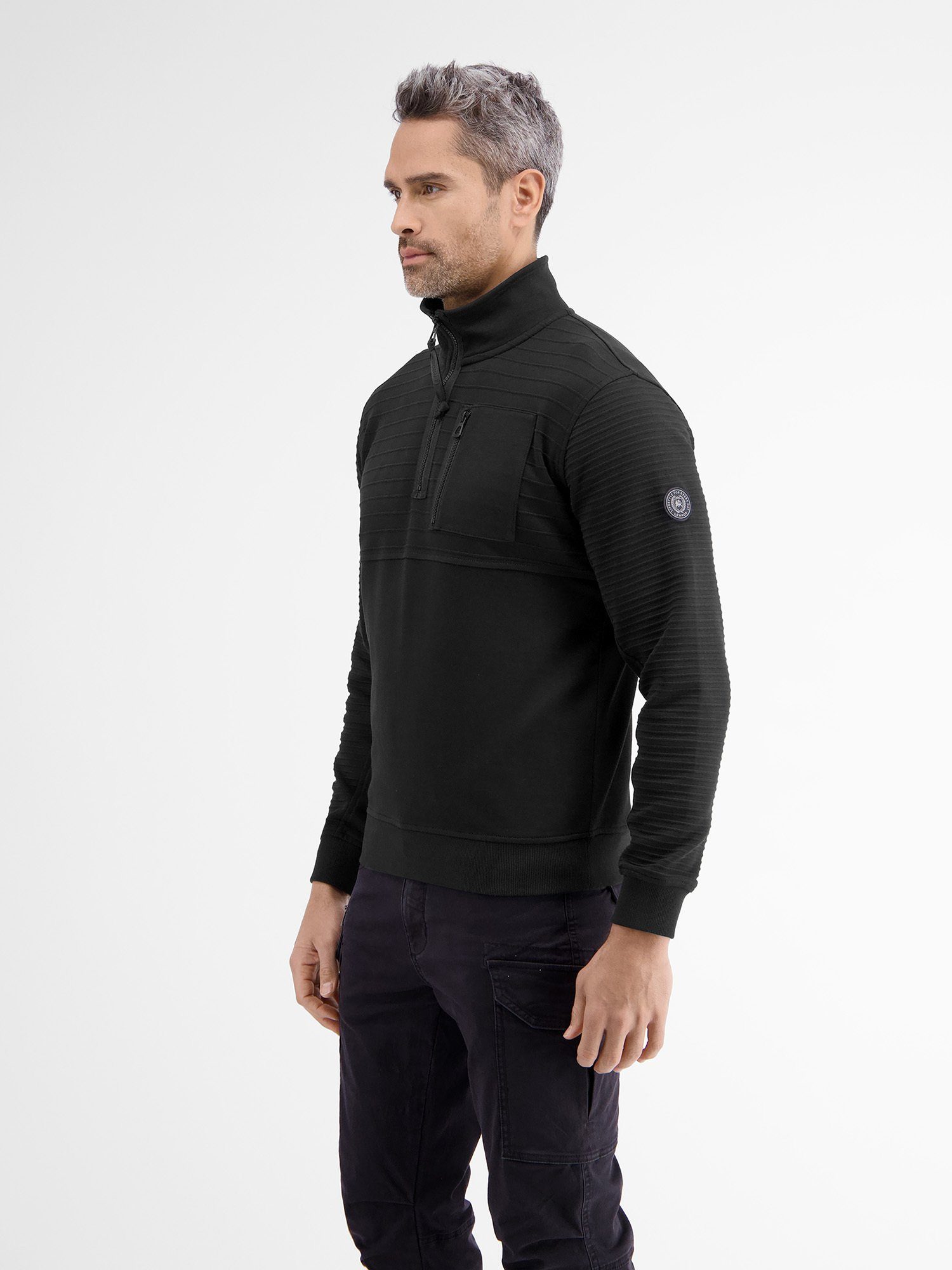 LERROS Sweatshirt Modischer Sweattroyer