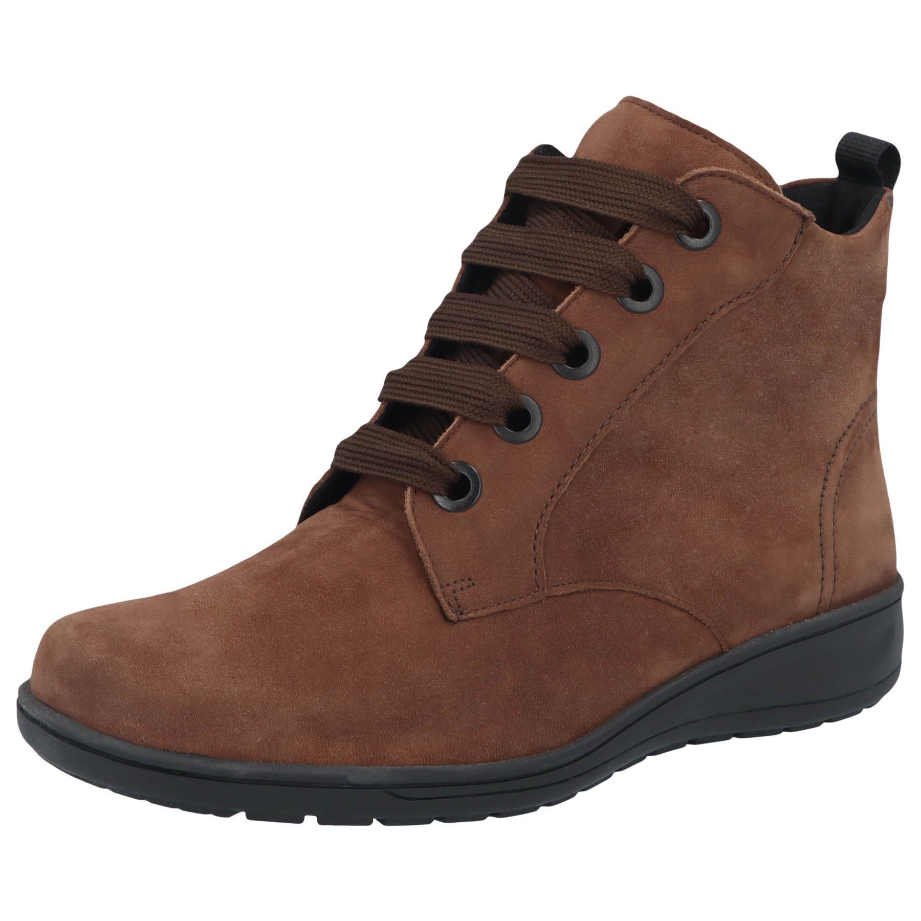 SOLIDUS Solidus Erwachsene Solidus Kate Stiefelette Leder Reißverschlussstiefel