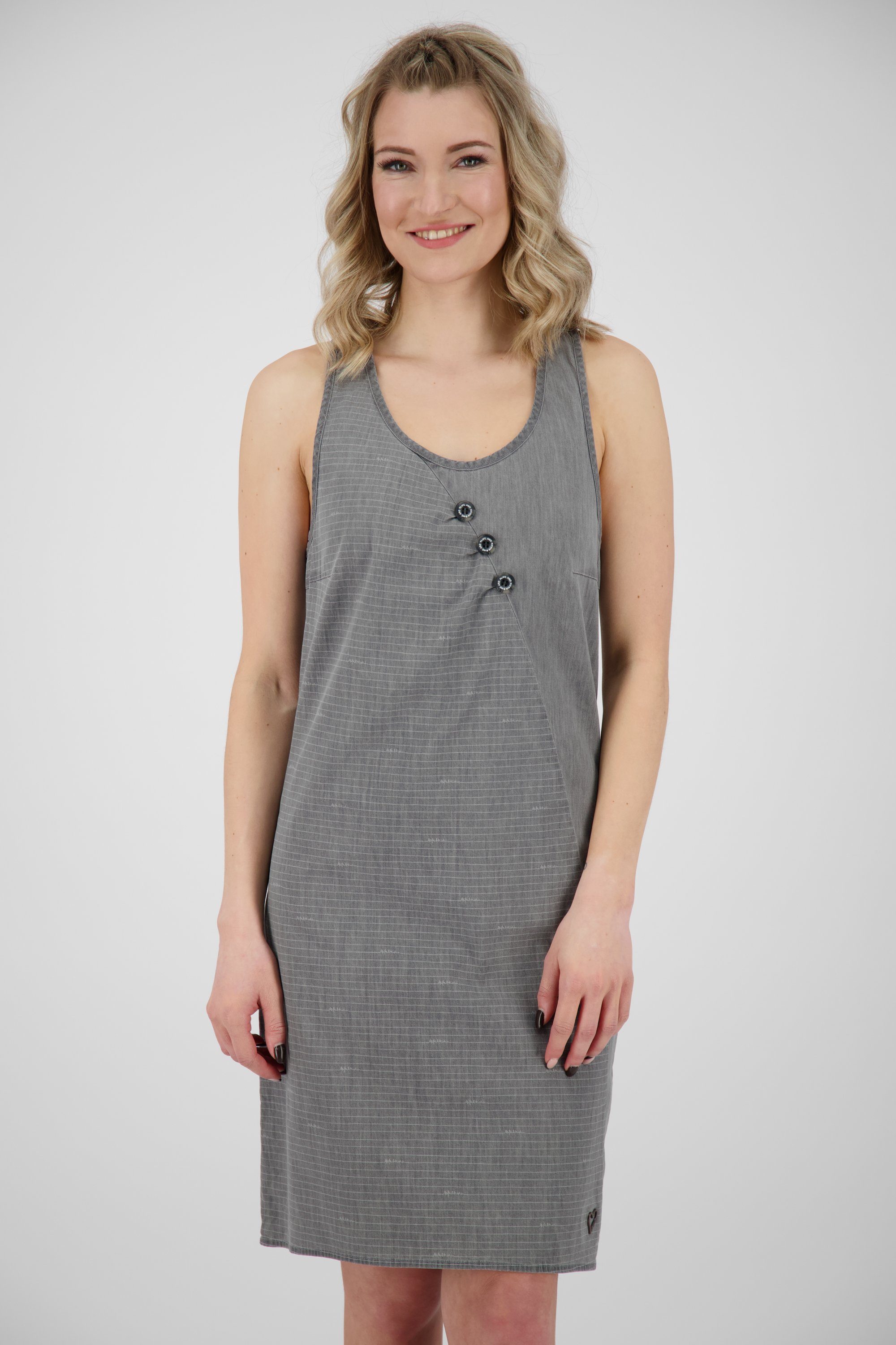 B Top Damen Kleid Sommerkleid, Dress denim steal Alife & Sommerkleid CameronAK DNM Kickin