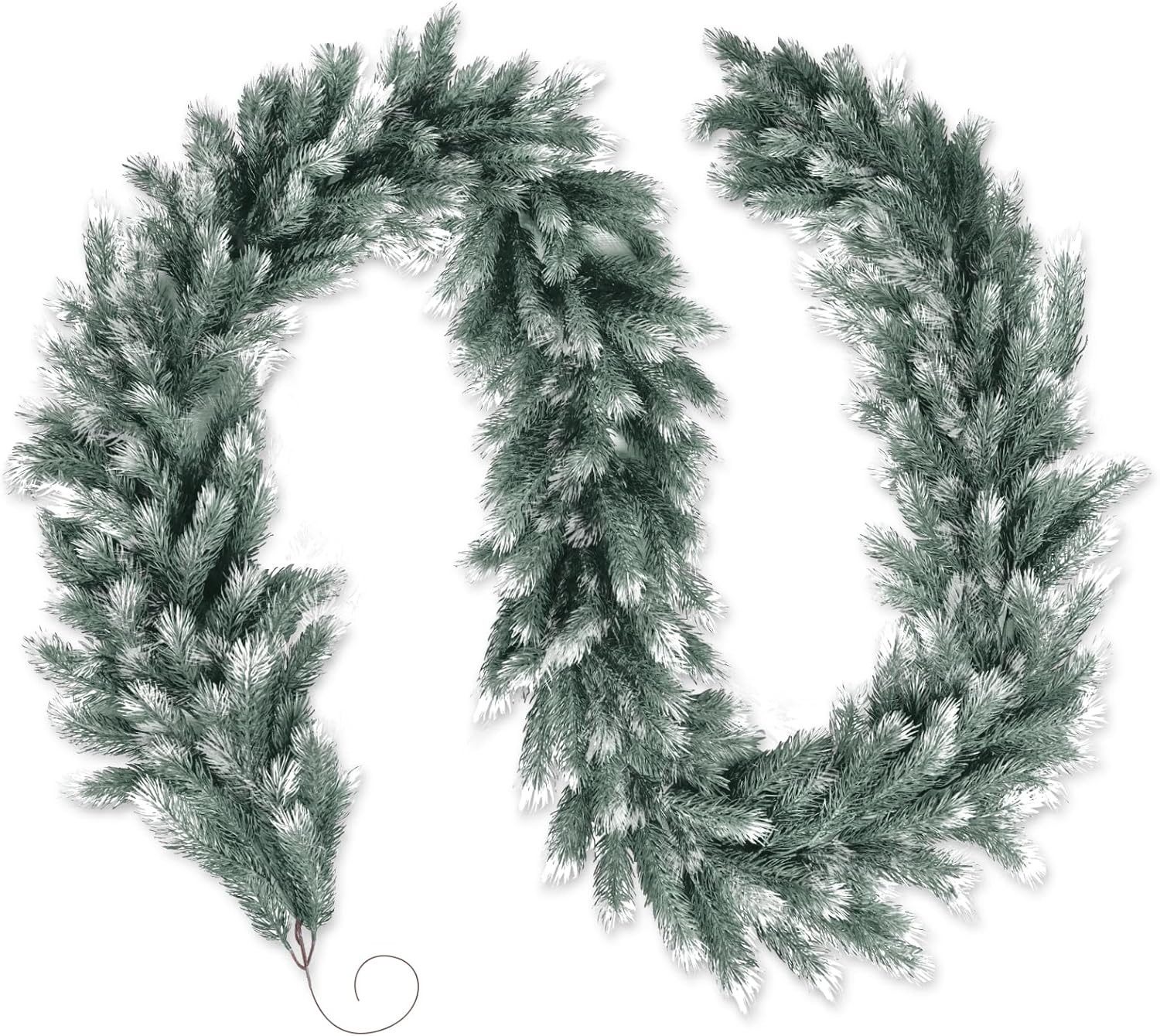 Kunstgirlande 195cm Weihnachtsgirlande künstliche Weihnachtsdeko, Coonoor, günstig online kaufen