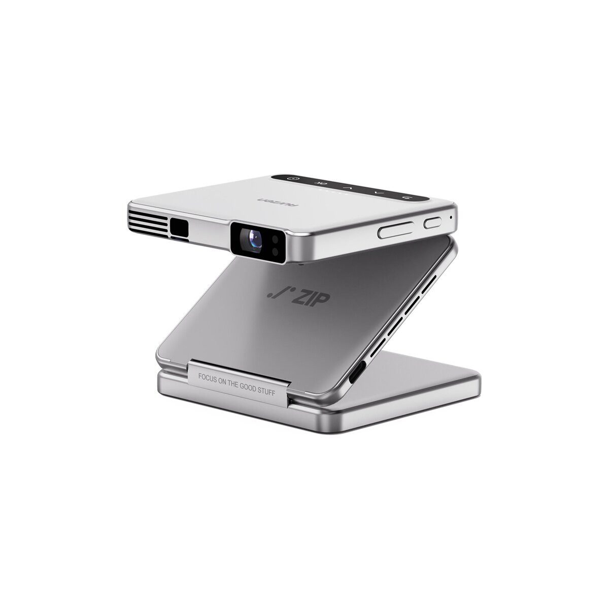 Aurzen AURZEN ZIP Mini Beamer Akku WLAN Bluetooth Projektor Mini-Beamer