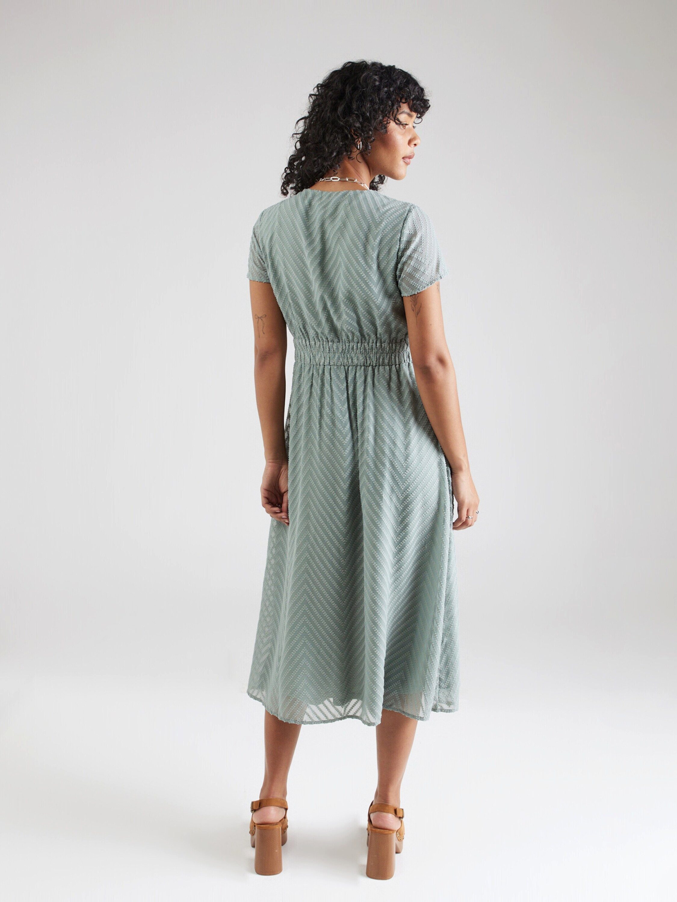 Vila Midikleid VIMichelle (1-tlg) Drapiert/gerafft günstig online kaufen