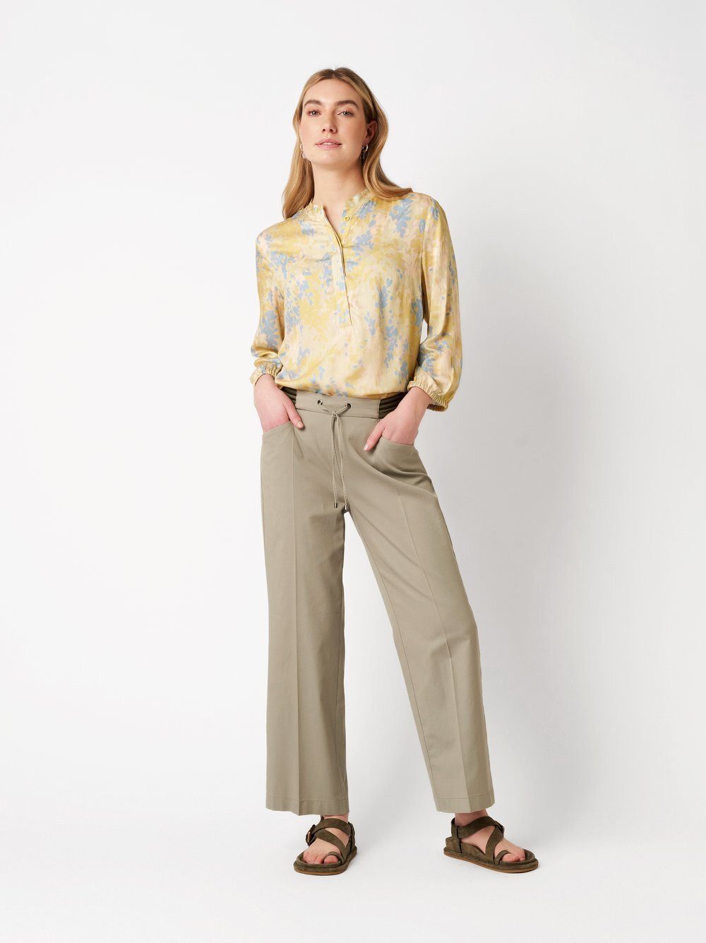 TONI Palazzohose Sue 7/8 mit sportivem Bund