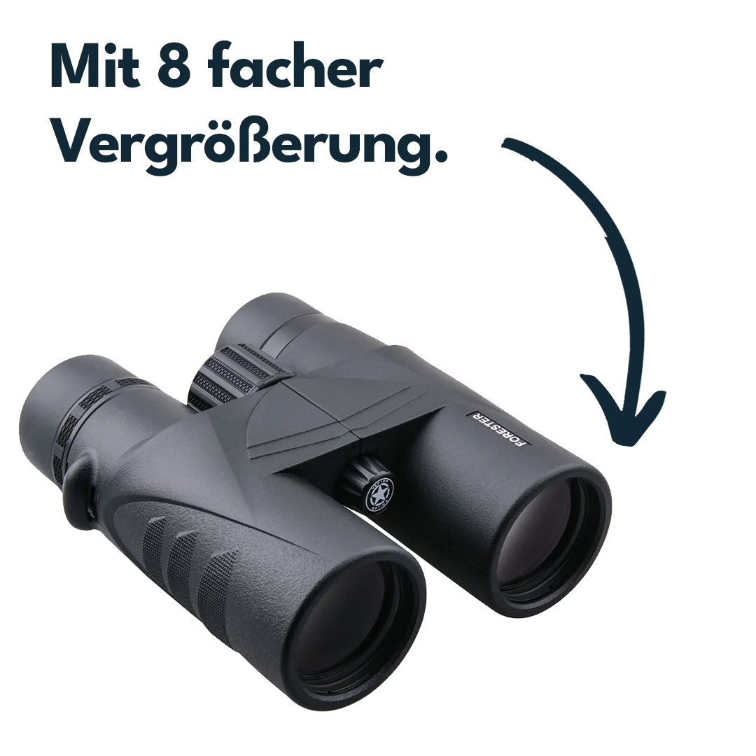 Vector Optics Vector Optics SCBO-01 Forester 8x42 Binocular (Ideal für Ourdoor, Sport, Freizeit, Jagd oder Theater)