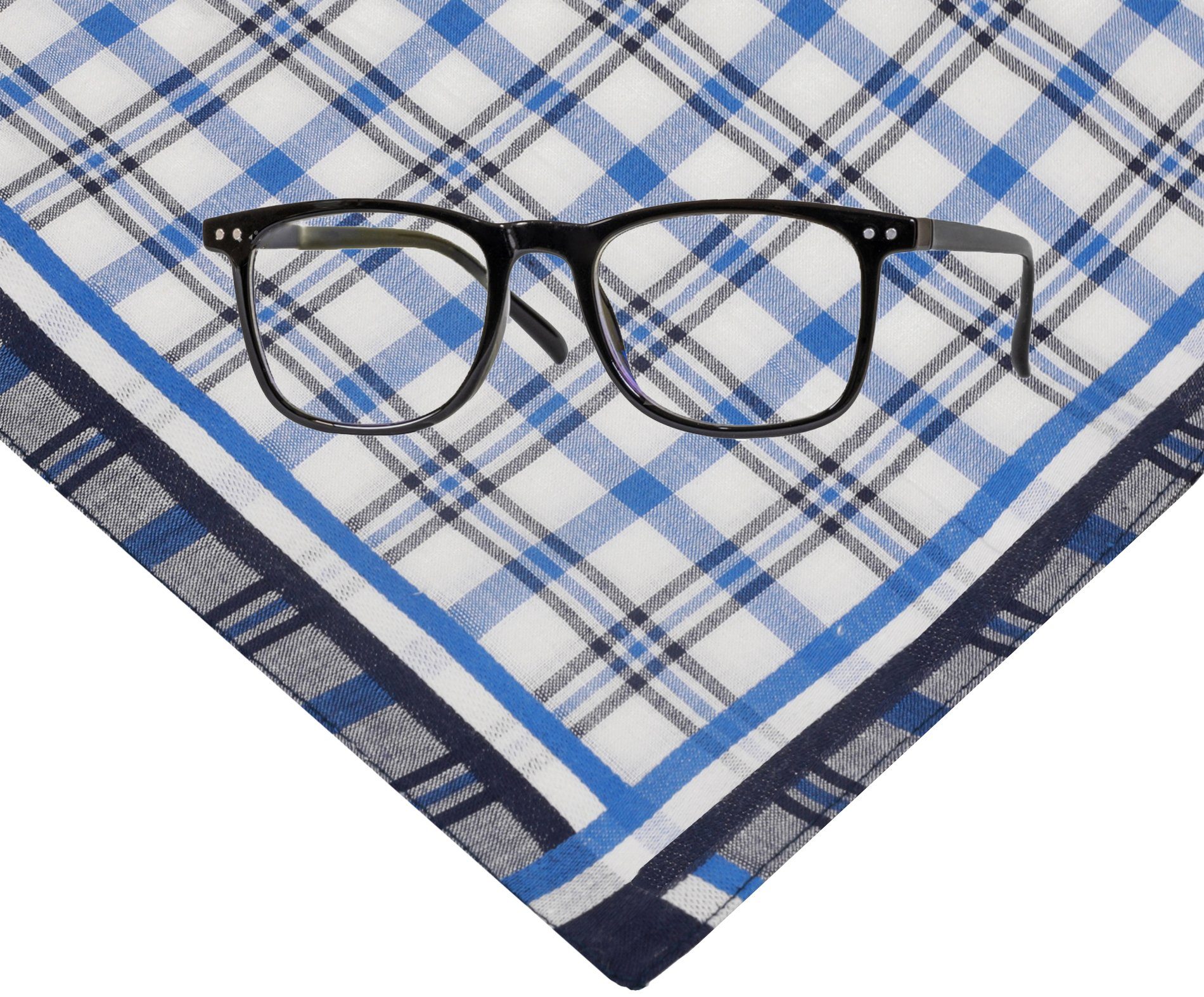 Betz Taschentuch Herren Stoff Taschentücher Set Leo 1 Dessin 6 Größe 40x40 cm, (6-St)