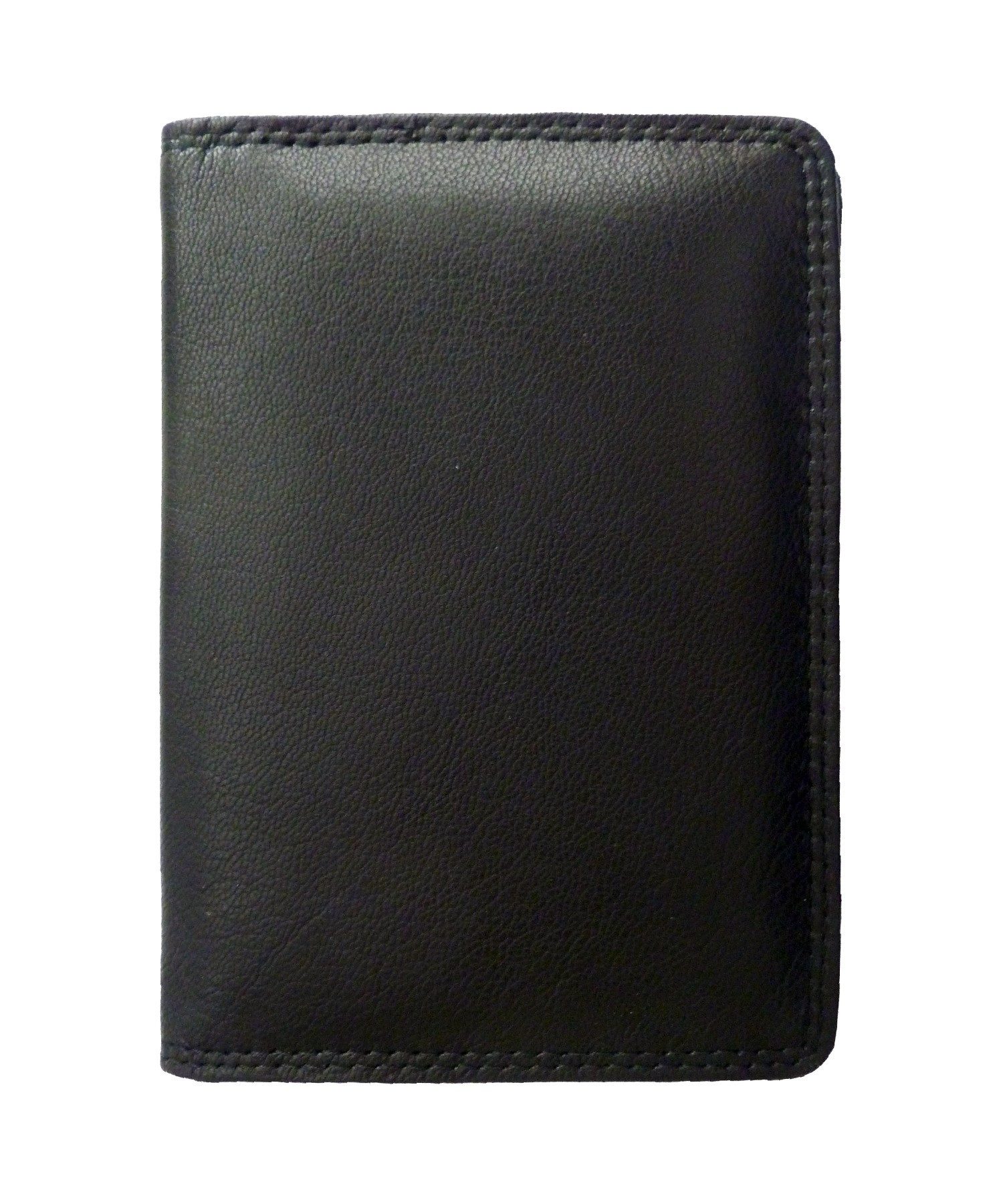 Best Offer Brieftasche Leder-Ausweistasche / KFZ Schein Schutzhülle mit Kreditkartenfächer / – Bild 2 von 2