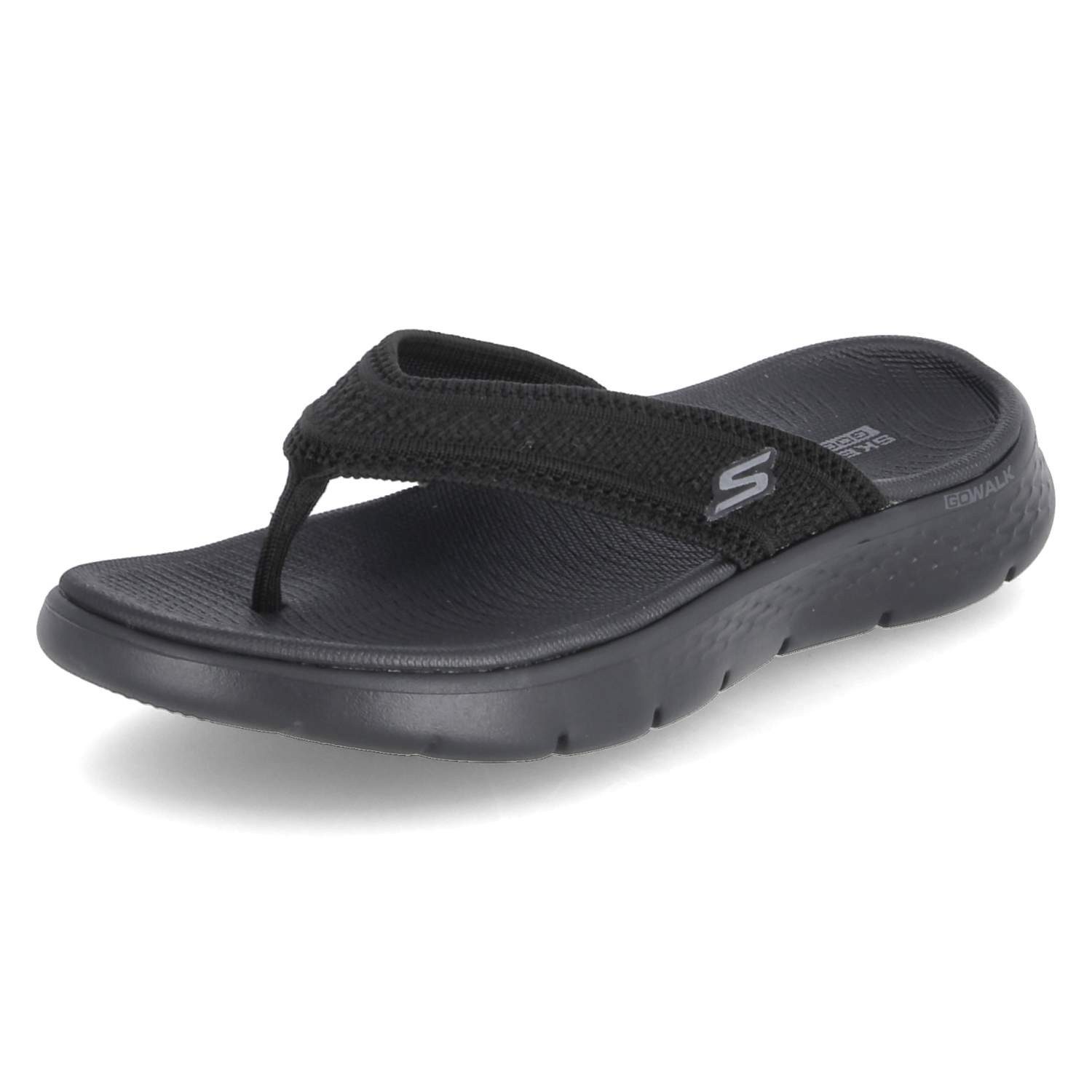 Skechers Skechers 141459 BBK Damen Textil schwarz Pantolette günstig online kaufen