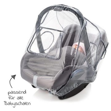 Zamboo Babyschale Universal, Regenschutz Regenverdeck für Babyschale / Maxi Cosi