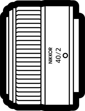 Nikon NIKKOR Z 40mm f/2 für Z5, Z30, Z50, Z 6II, Z fc & Z f passendes Objektiv