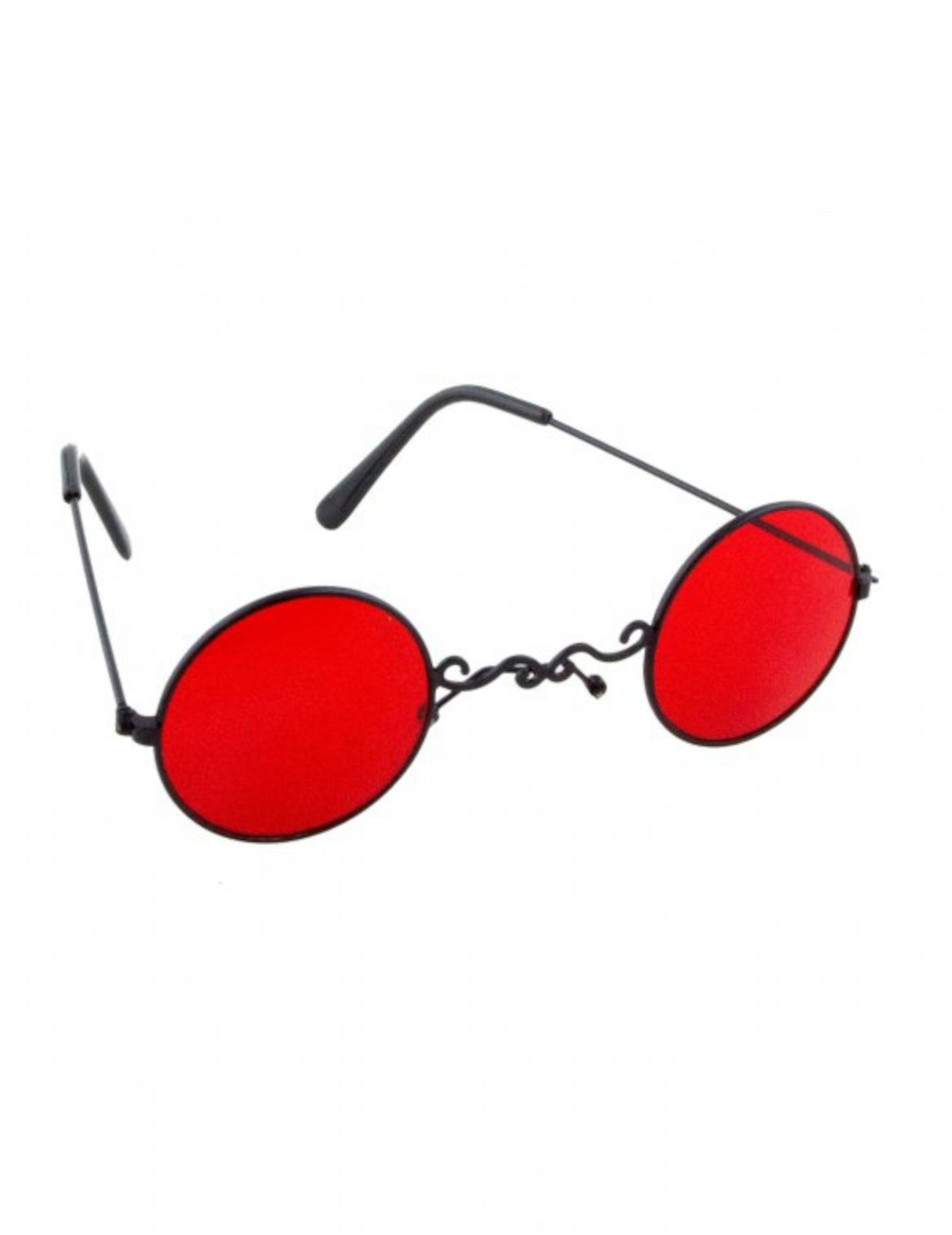 Espa Kostüm Gotische Vampirbrille für Erwachsene Halloween-Accessoire schwarz-rot