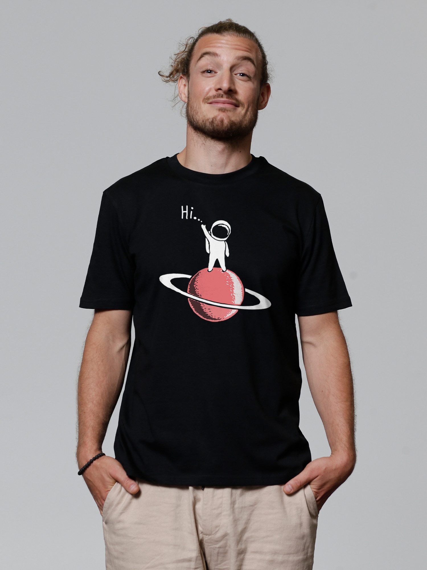 T-Shirt Astronaut says Hi