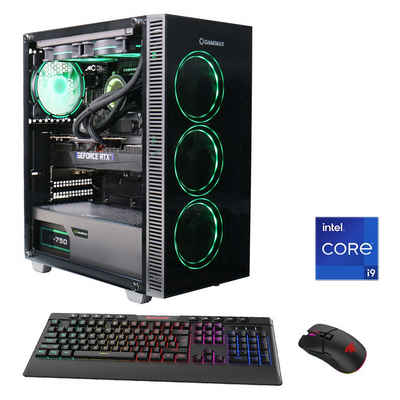 GAMEMAX Draco XD 6993 Gaming-PC (Intel® Core i9 13900KF, RTX 4090, 32 GB RAM, 2000 GB SSD, Wasserkühlung, DDR5, PCIe SSD Gen4, Windows 11)
