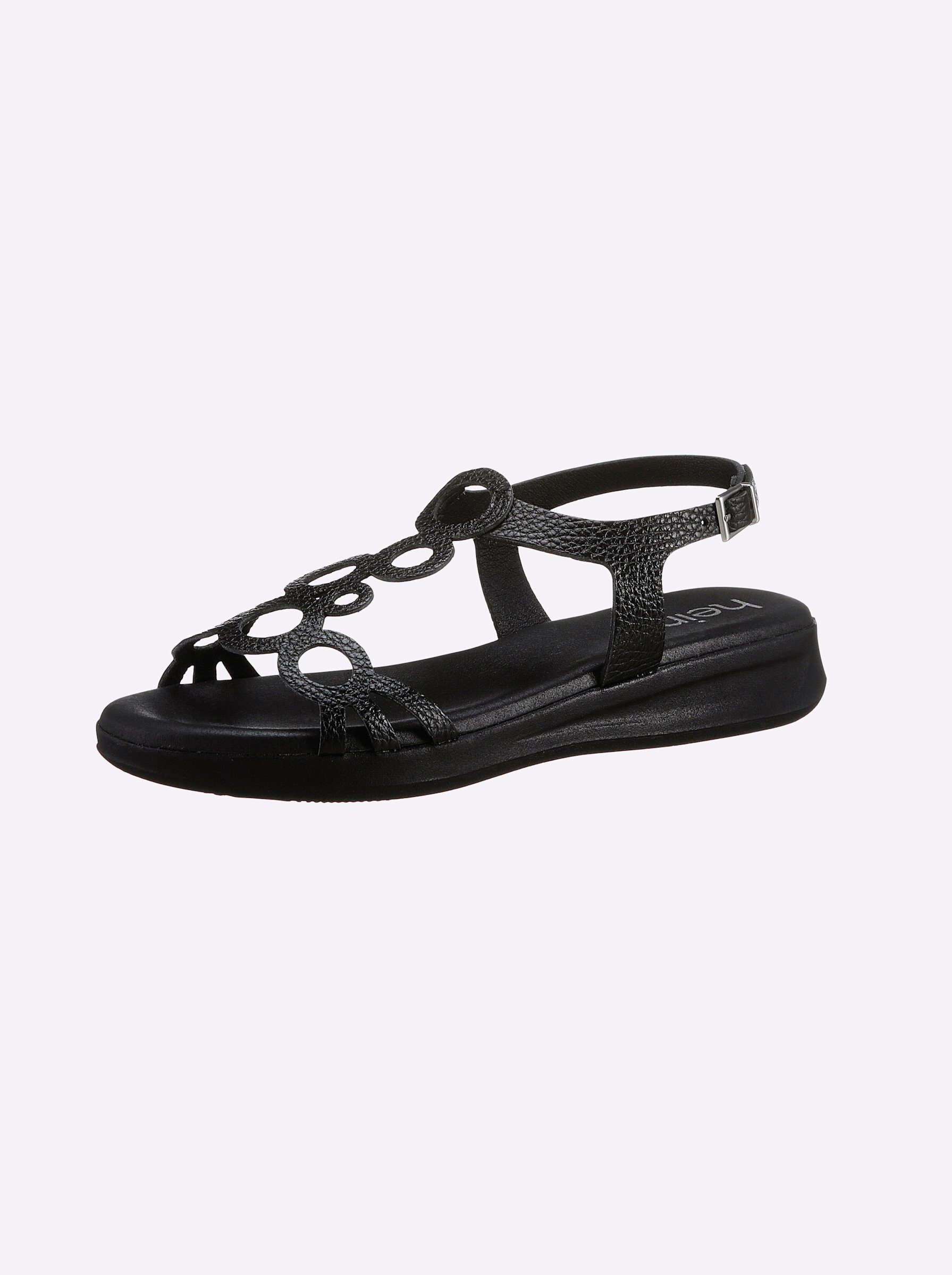 heine Sandalette schwarz