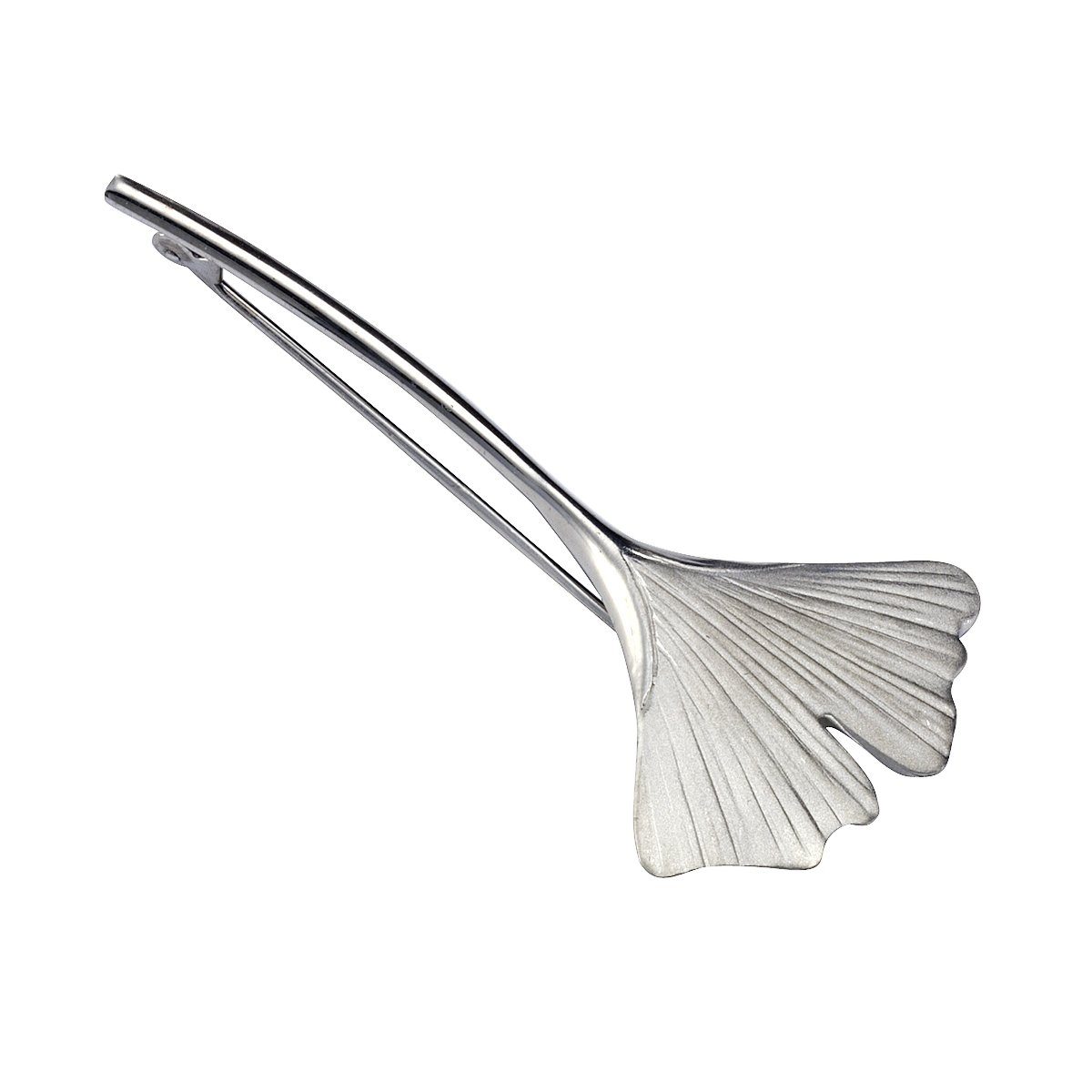 Vivance Brosche 925 Sterling Silber rhodiniert Ginkgo