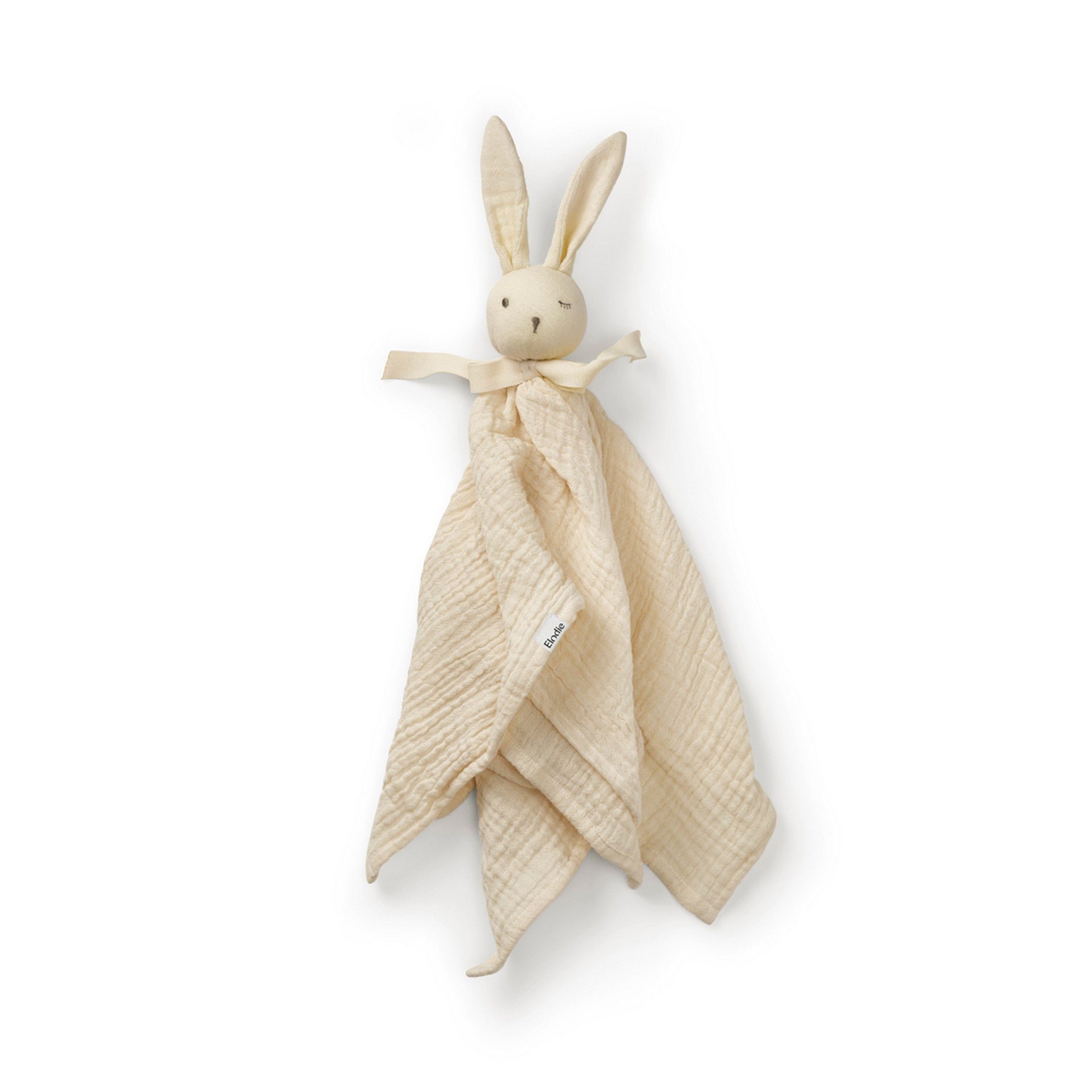 Elodie Schmusetuch Schmusetuch Schnuffeltuch Blinkie - Otis, Oat White - 46cm lang, (1-tlg., Perfekt für zuhause und unterwegs), Mit niedlichem Hasenköpfchen
