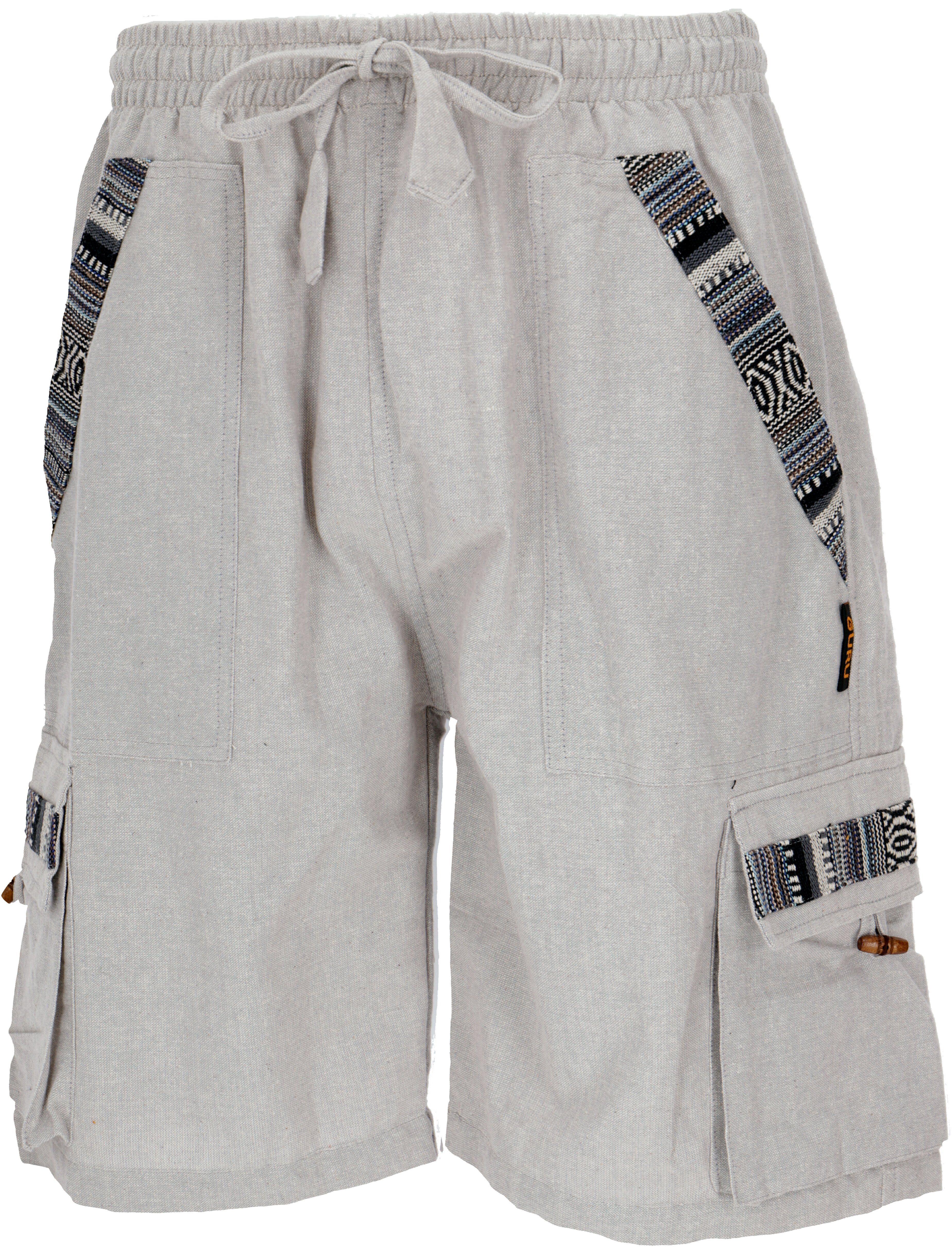 Guru-Shop Relaxhose Ethno Yogashorts im Goastyle günstig online kaufen