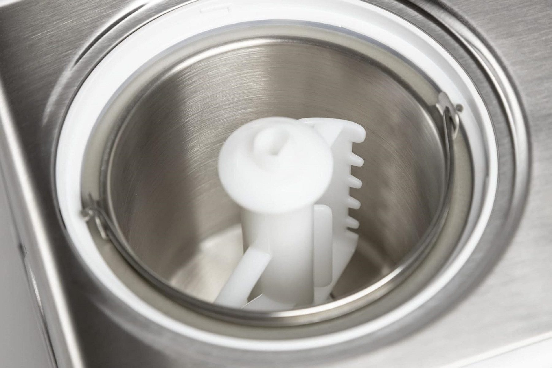 Melchioni Eismaschine Eismaschine FROSTY Kompressor, 1,5 L Fassungsvermögen, 150W Leistung