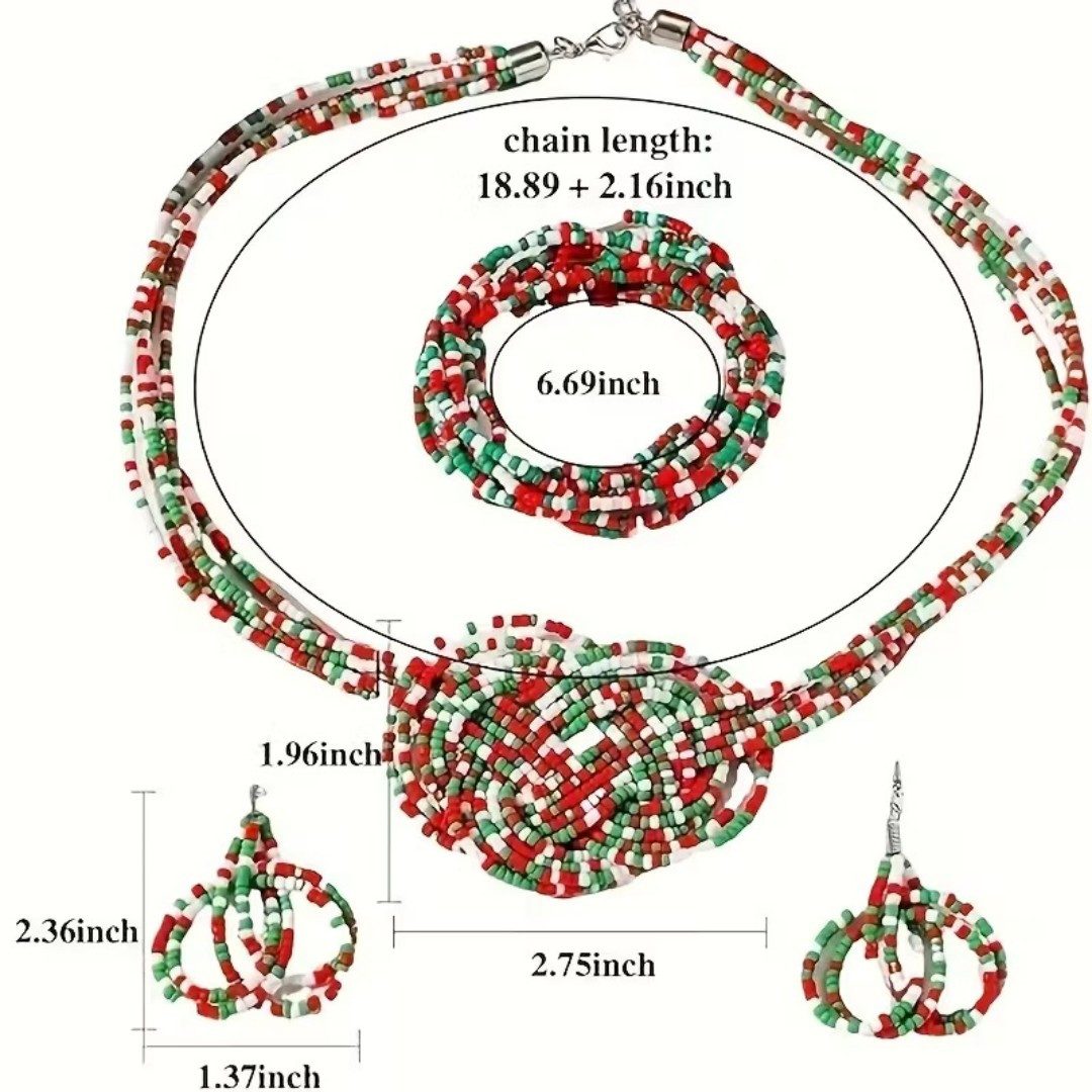 Kityhome Charm-Ketten-Set Weihnachts Halskette Set-Festliches Collier als G günstig online kaufen