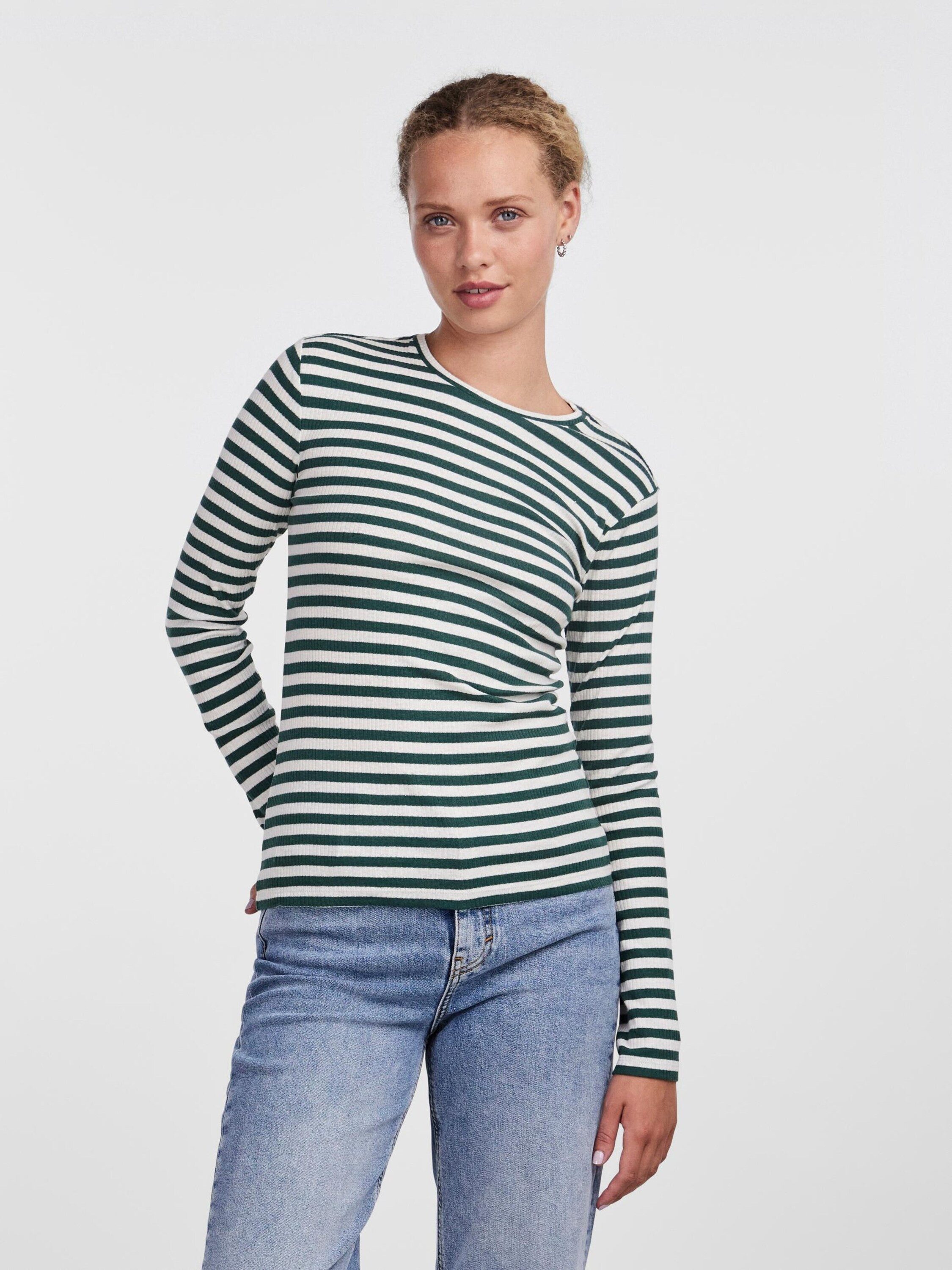 pieces Langarmshirt PCRuka (1-tlg) Plain/ohne Details