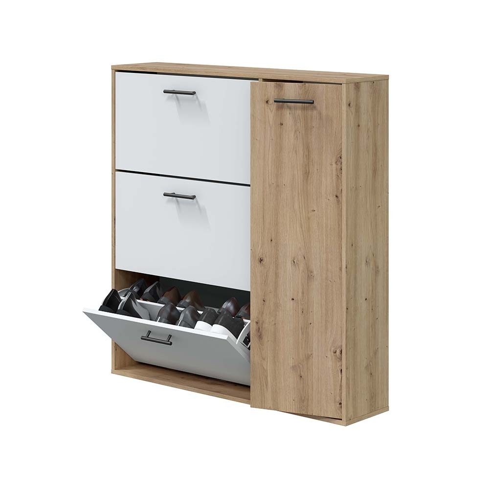 FORES HABITAT Schuhschrank 3 Klappen, 1 günstig online kaufen