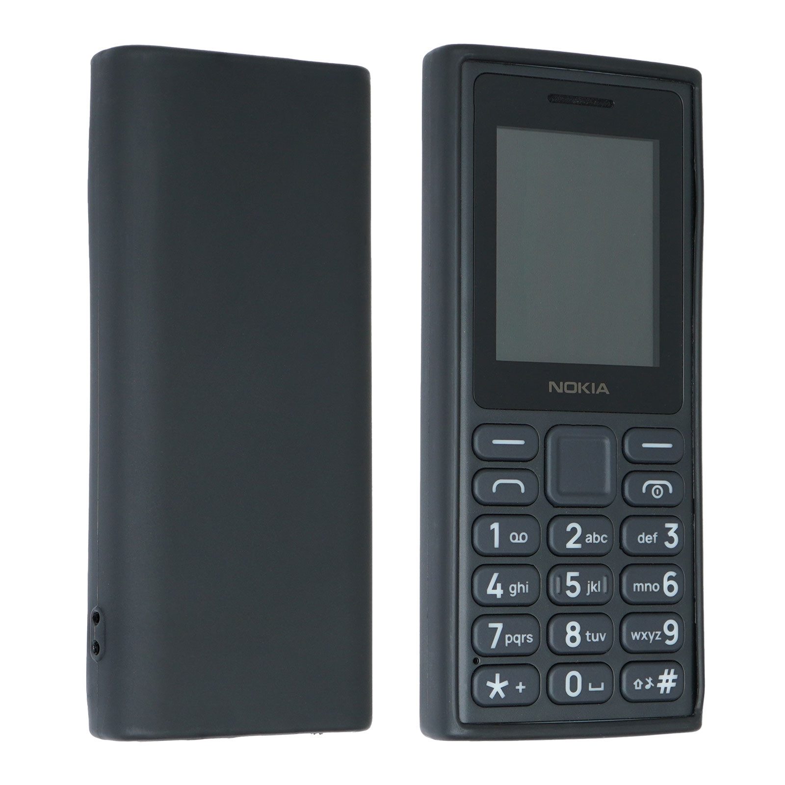 caseroxx Handyhülle TPU-Hülle für Nokia 105 DS 2024 TA-1684 Gerätabhängig 5,0 - 7,0 Zoll, dünn und flexibel