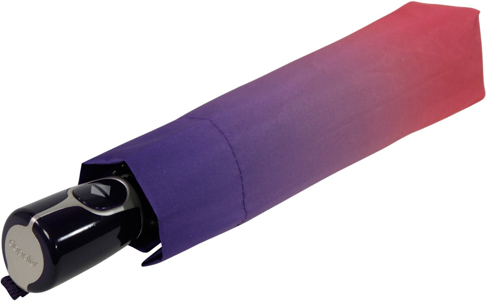 New Auf-Zu-Automatik doppler® Damen lila-rosa Fiber Magic - stabil Taschenregenschirm York, elegant, praktisch und