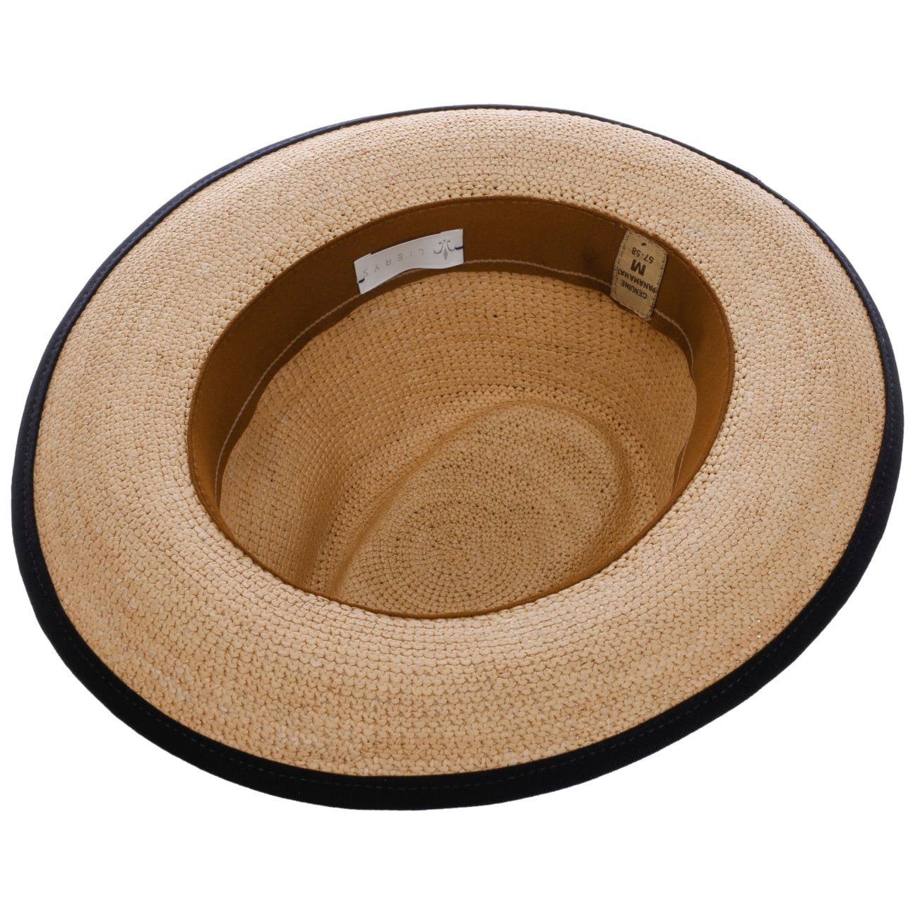 (1-St) Sonnenhut Ripsband, in mit Made Panamastrohhut Ecuador Lierys