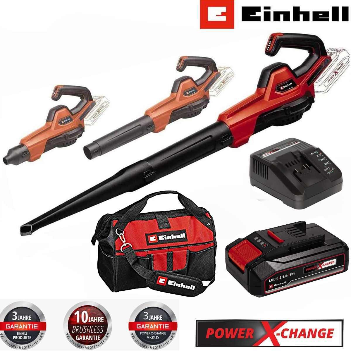 Einhell Akku-Laubbläser Universal Laubbläser GE-UB 18/250 Li 18V 250 km/h, günstig online kaufen