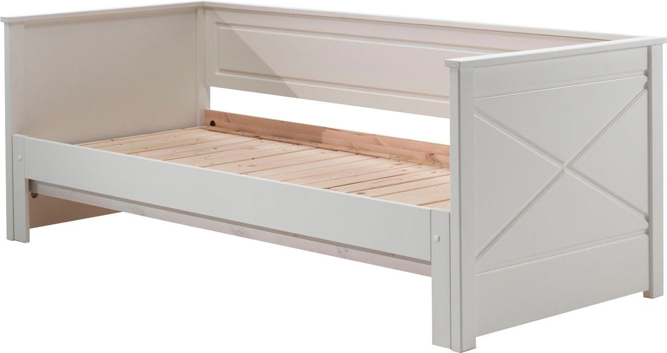 cm, Pino, cm, Vipack LF Vipack Bett Kojenbett ausziehen lackiert 90x200 Weiß auf 180x200 Ausf.