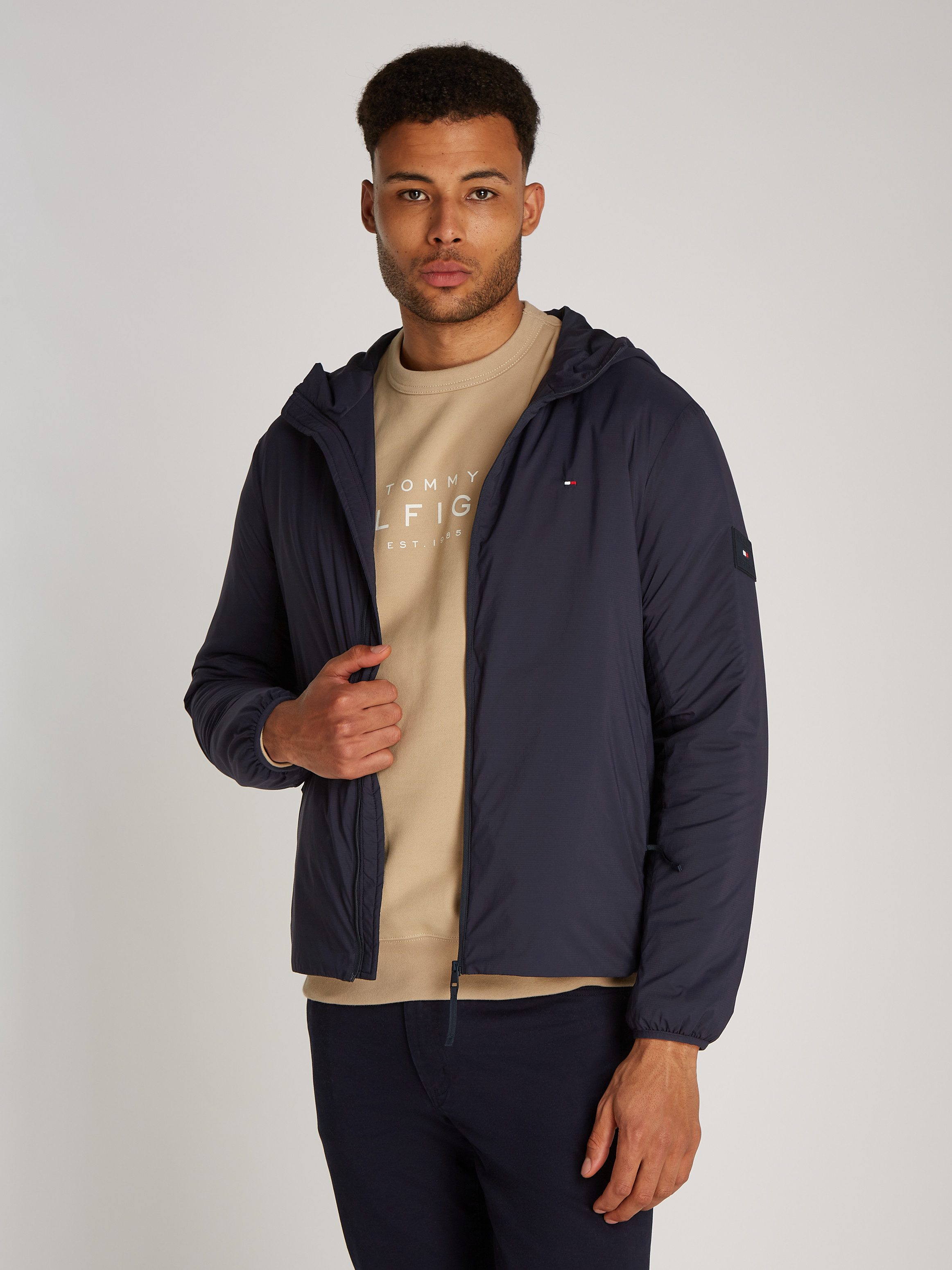 Tommy Hilfiger Kurzjacke TECH PACKABLE HOODED günstig online kaufen