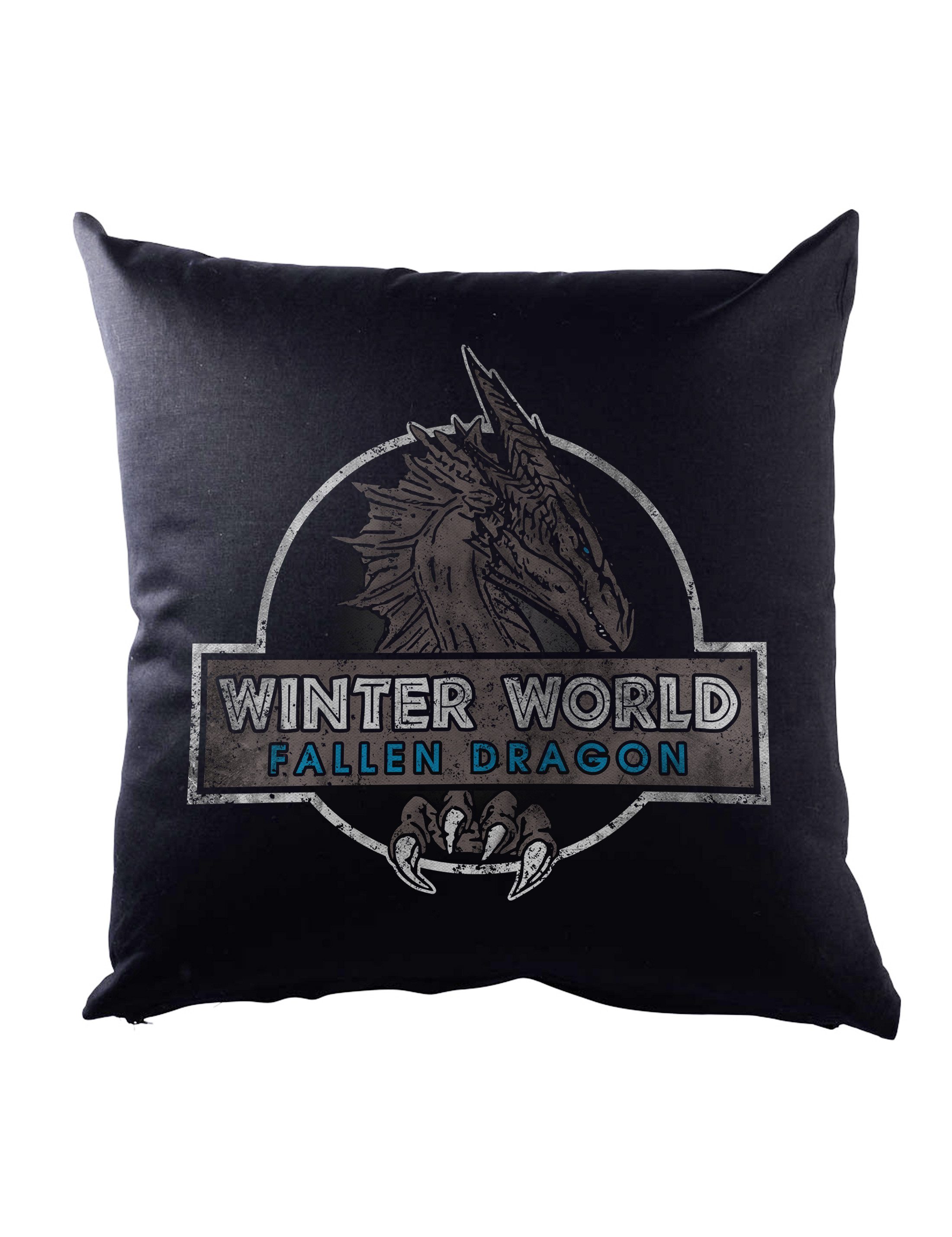 Urban Backwoods Dekokissen Winter World Dekokissen Game Dragon Of Drache Thrones Fallen Blauer, Nachtkönig Nightking Weißer White