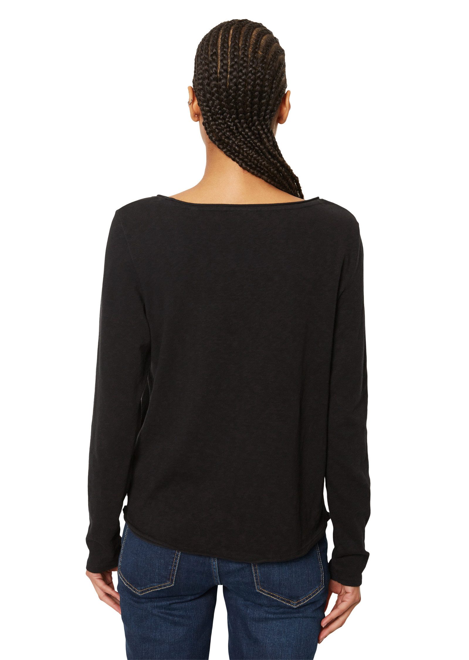 Marc O'Polo DENIM Langarmshirt aus Organic Cotton