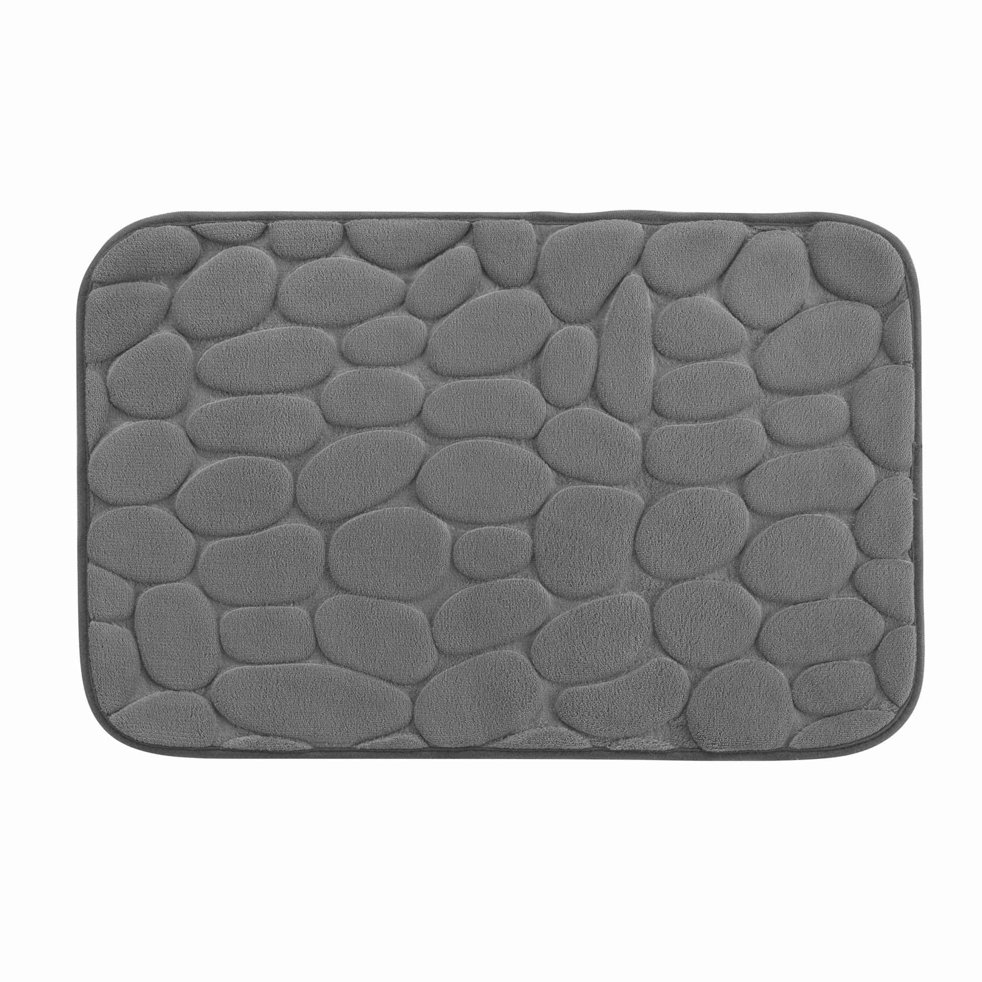 dynamic24 Badematte, rutschhemmend, Polyester, rechteckig, 3D günstig online kaufen