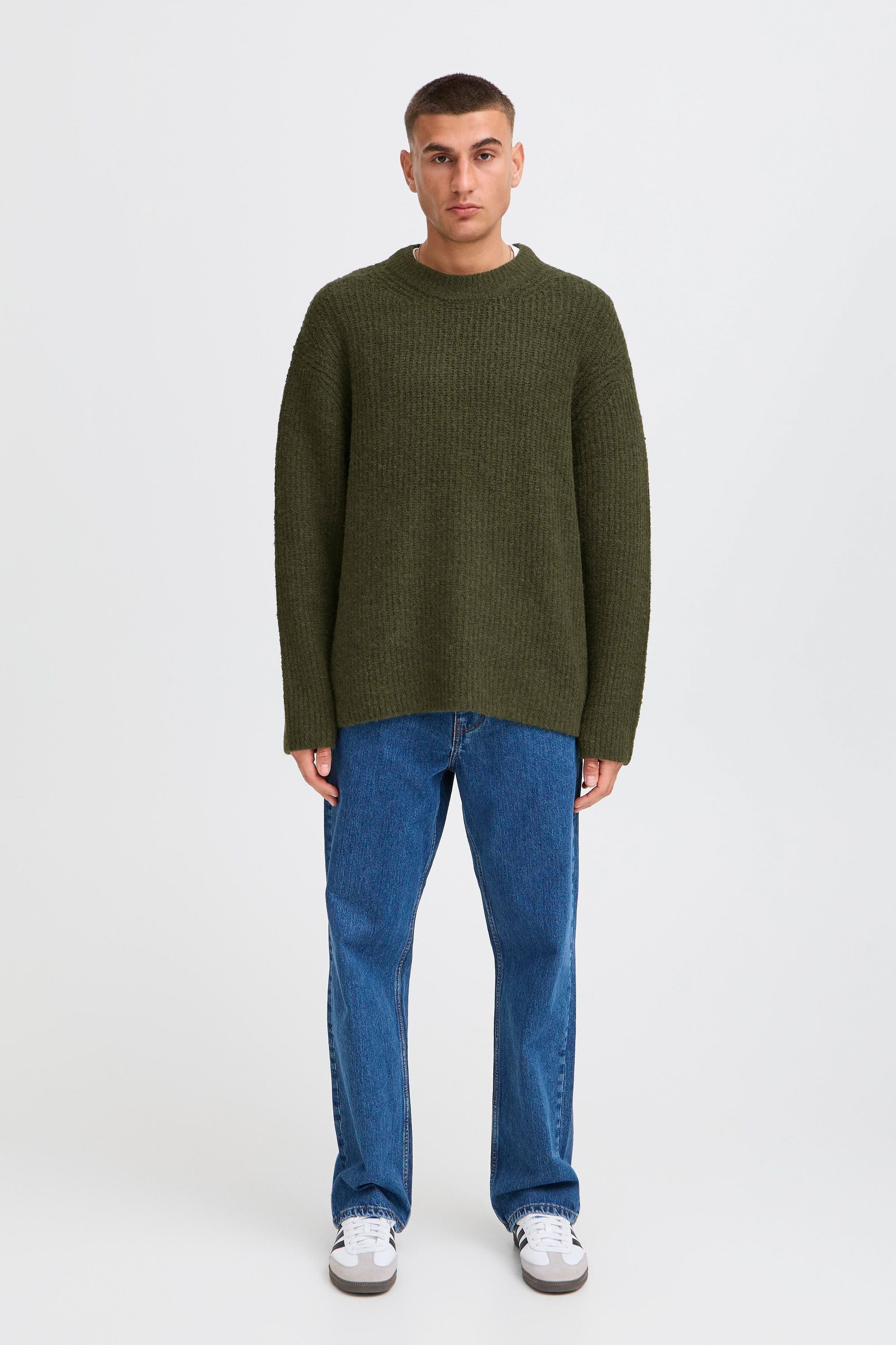 !Solid Strickpullover SDNohi Eleganter Pullover