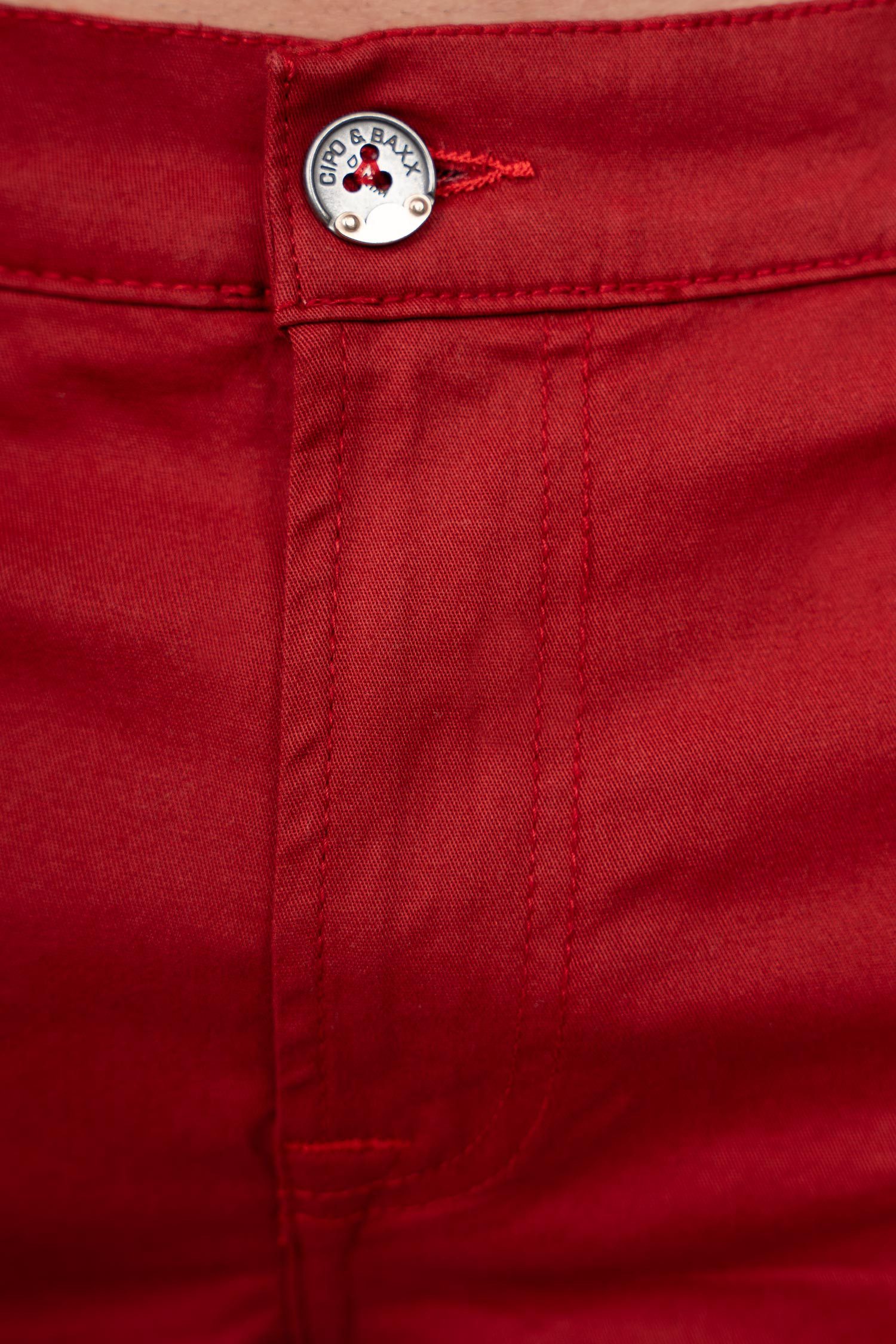 Shorts Herren Regular Fit Kurze Hose Logo-Detail BA-CK272