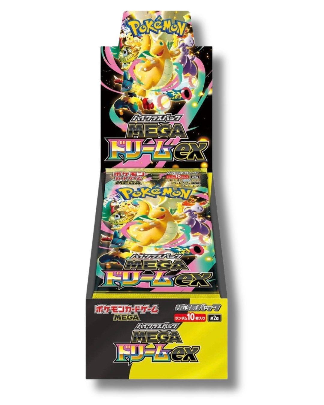 The Pokémon Company International Sammelkarte Pokemon Mega Dream/Terastal Festival EX Display/Booster Prismatische, Display = SAR / MR Karte garantiert