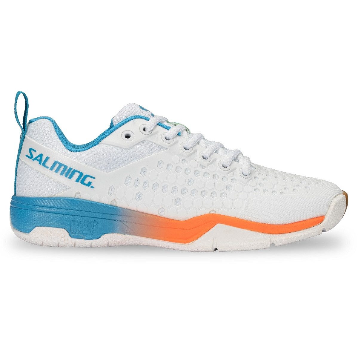 SALMING Hallen-Indoorschuhe Eagle weiss/blau Herren Badmintonschuh