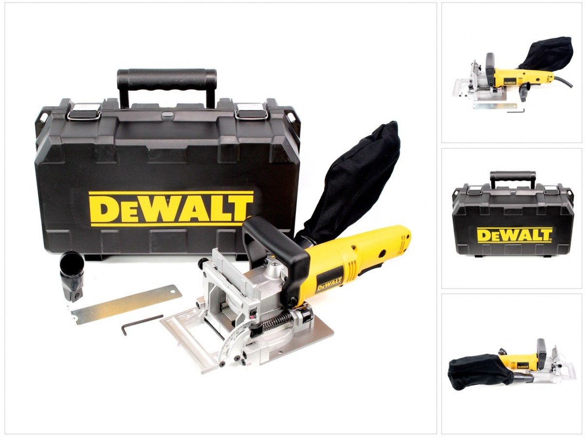 DeWalt Fräse DW 682 K Lamellendübelfräse mit 600 Watt im Koffer
