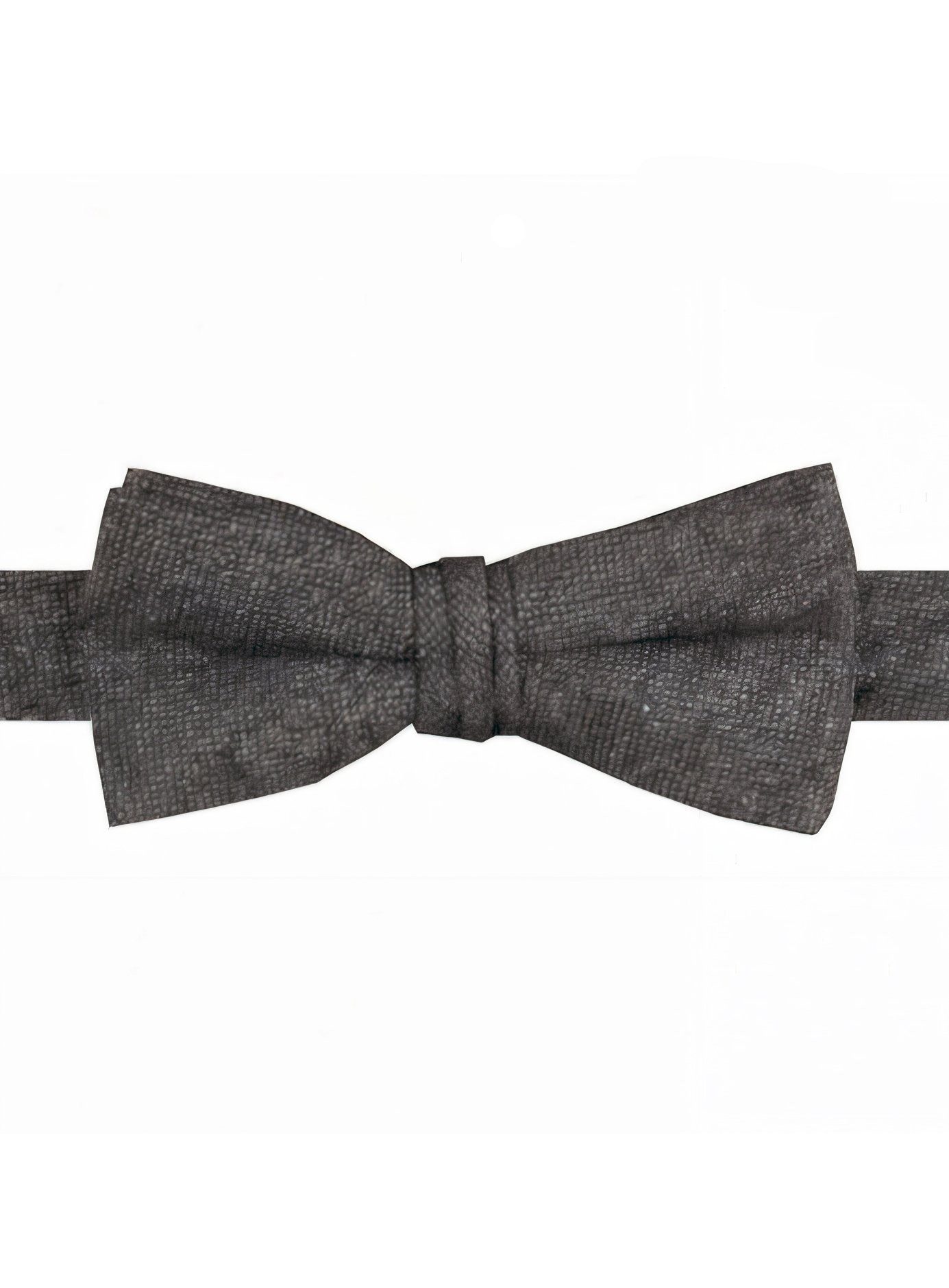 thetru Fliege 20er Jahre Tweed Fliege grau Elegante Fliege im klassischen 20er Jahre Look