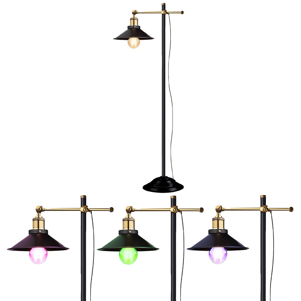 etc-shop LED Stehlampe, Leuchtmittel inklusive, Warmweiß, Farbwechsel, Alt günstig online kaufen