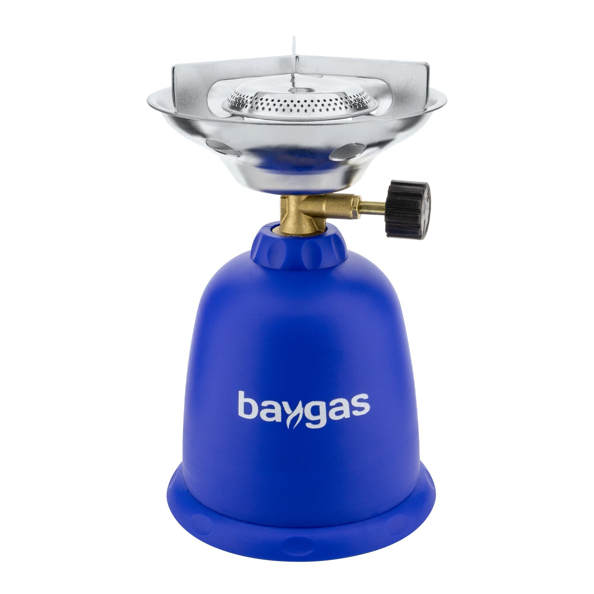 baygas Gaskocher Baygas Campingkocher Kunststoffkörper Blau 1- Flammig für Outdoor