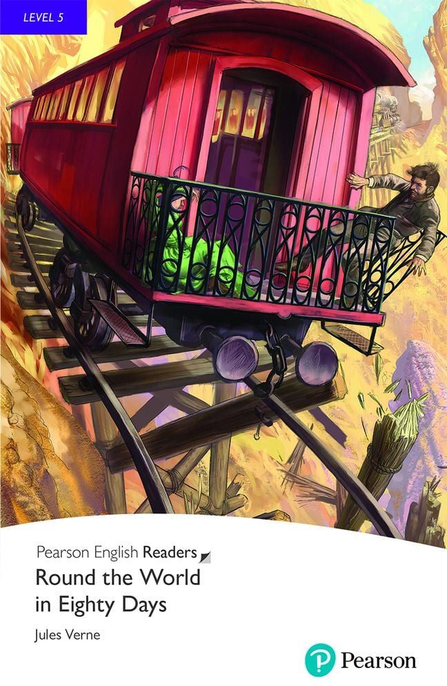 PERL5: Round The World In Eighty Days Book with eBook and audio / Jules Verne