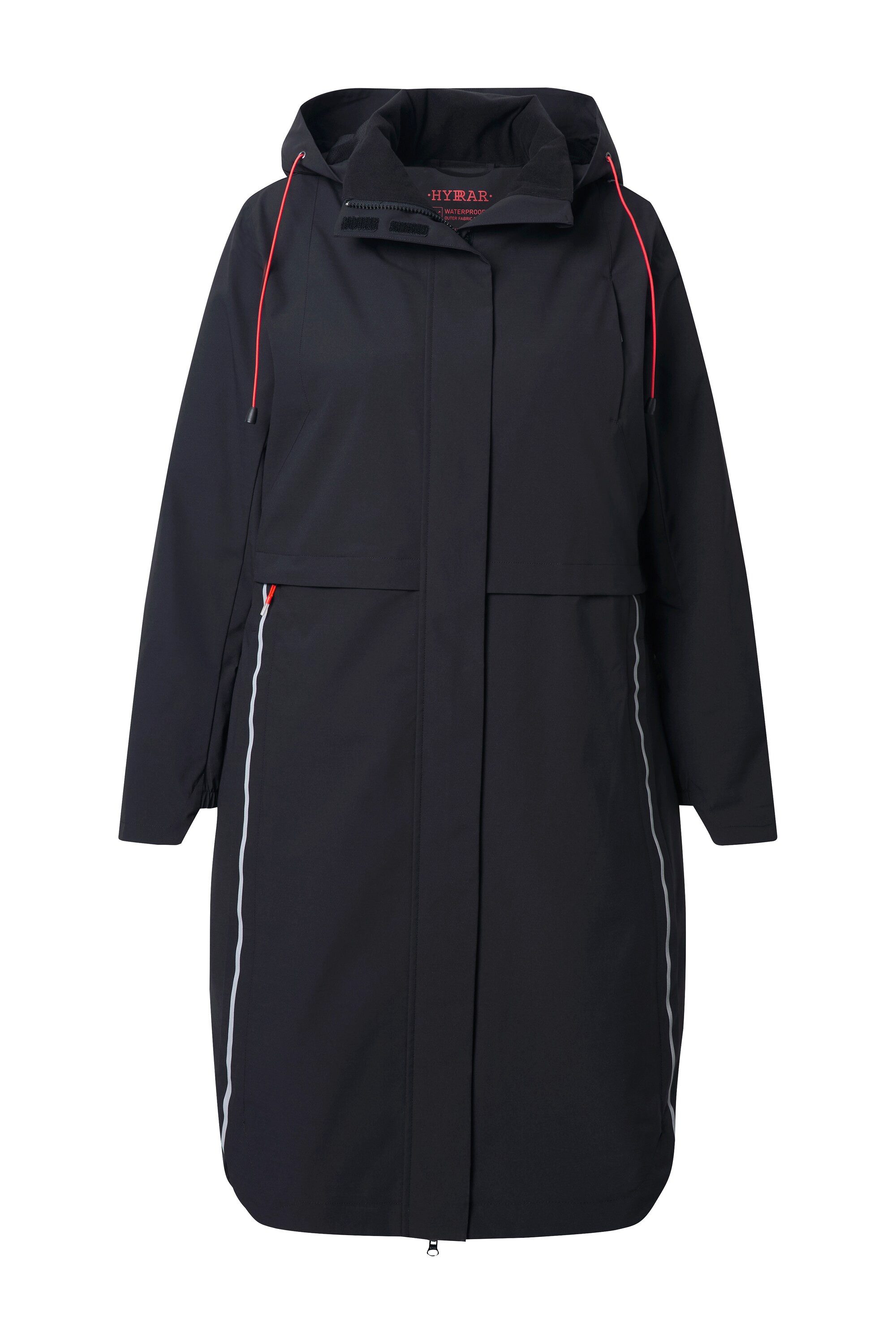 Ulla Popken Funktionsjacke Funktionsjacke wasserdicht Kapuze Zipptaschen günstig online kaufen