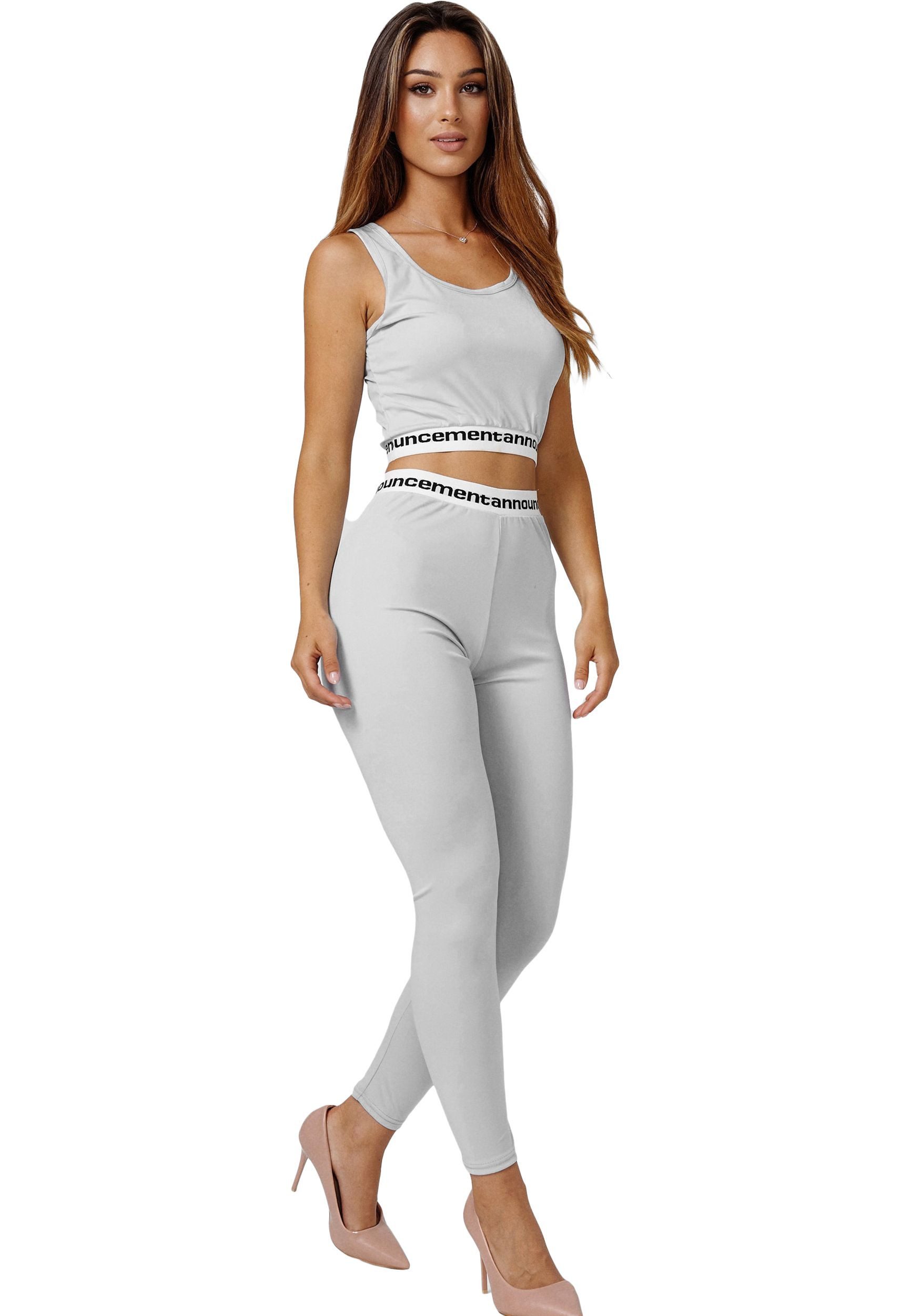 Holala Sportanzug Trainingsanzug Crop & Lifestyle Otufit (2-tlg), Performance SPORT SET