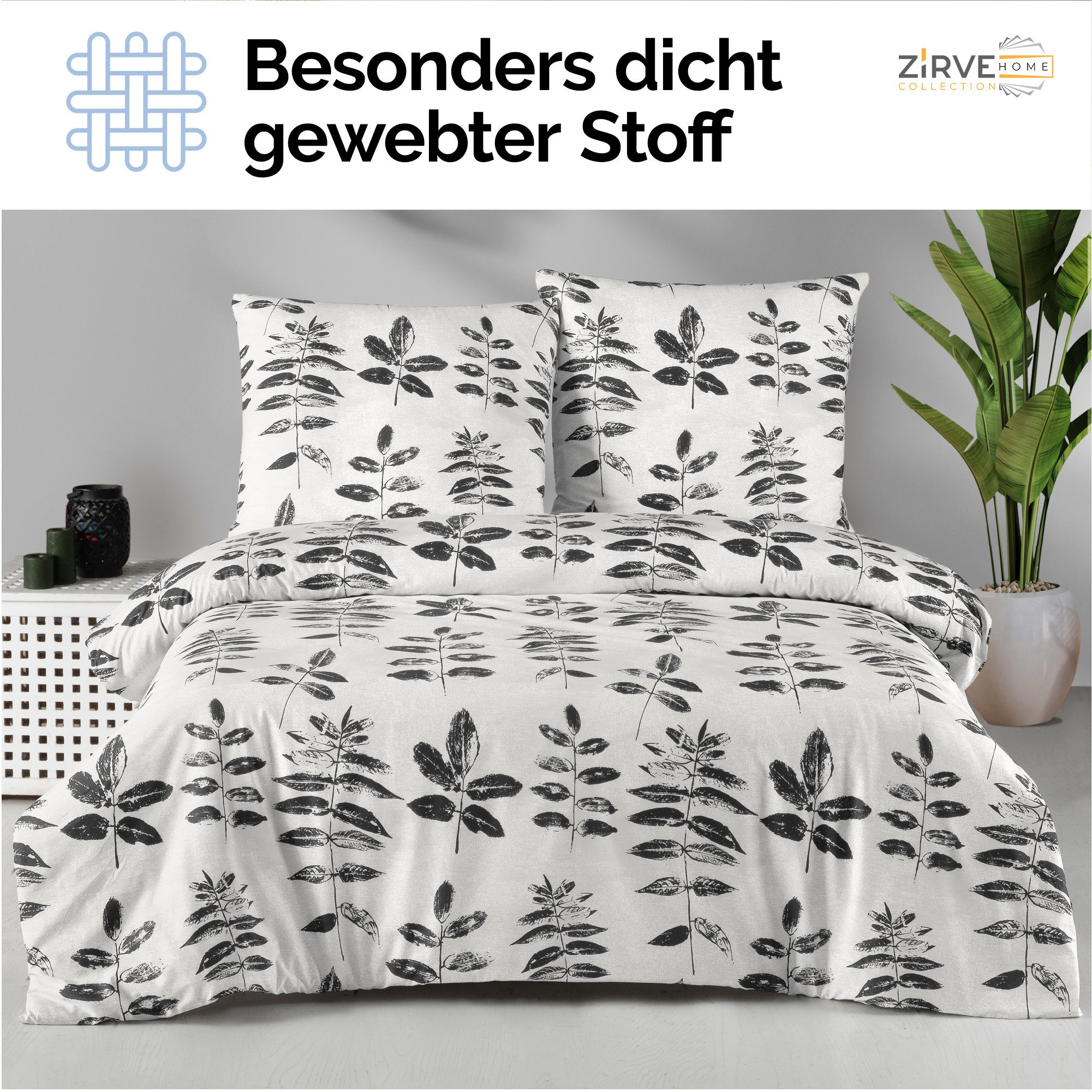 yadetextil Bettwäsche Bettwäsche 135x200 cm Hafsa, günstig online kaufen