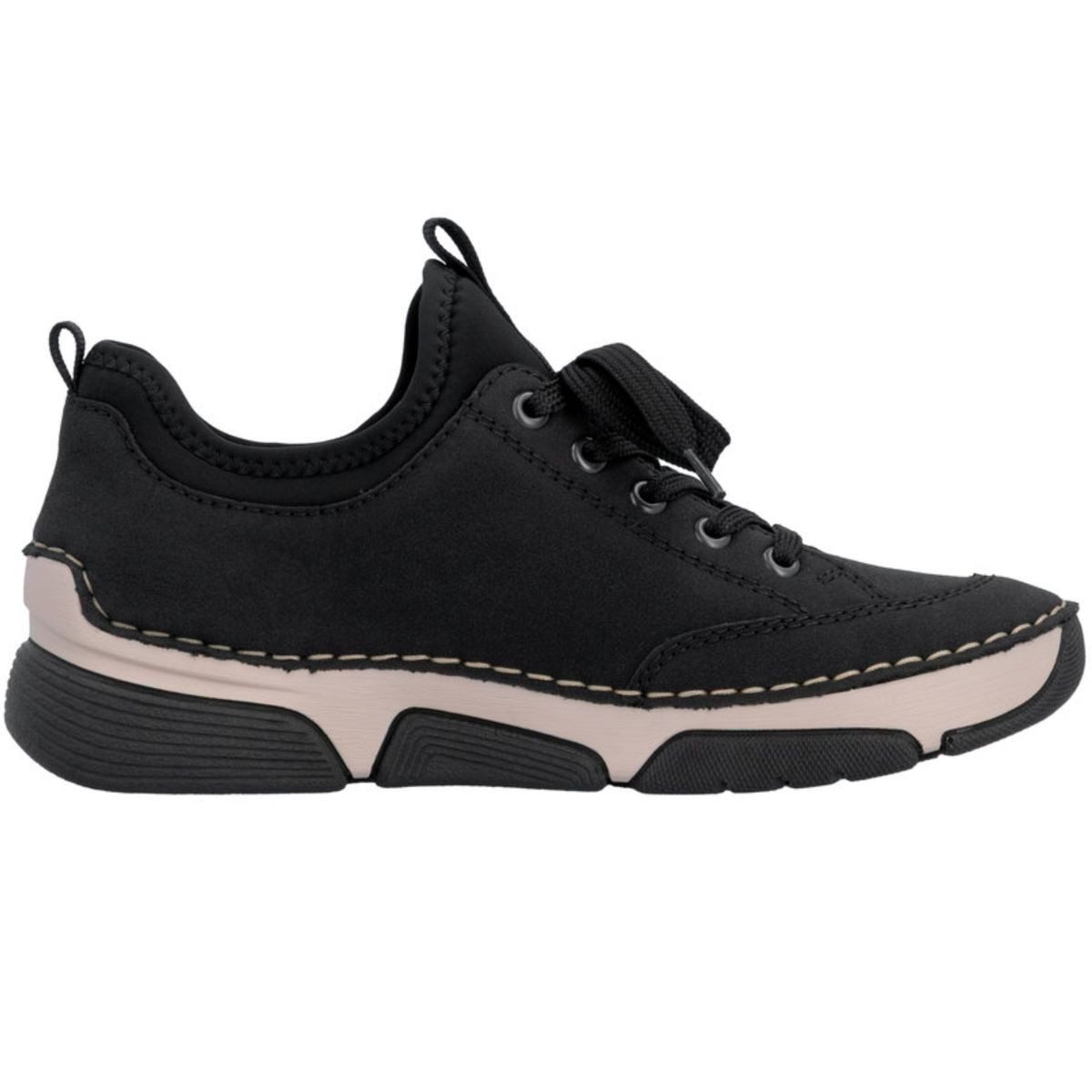 Rieker 45976-00 Slipper Damen Halbschuh mit Antistress-Komfort