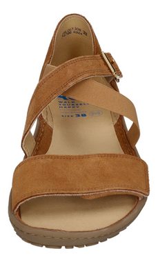 KOEL ISA SUEDE Barfußschuh Cognac